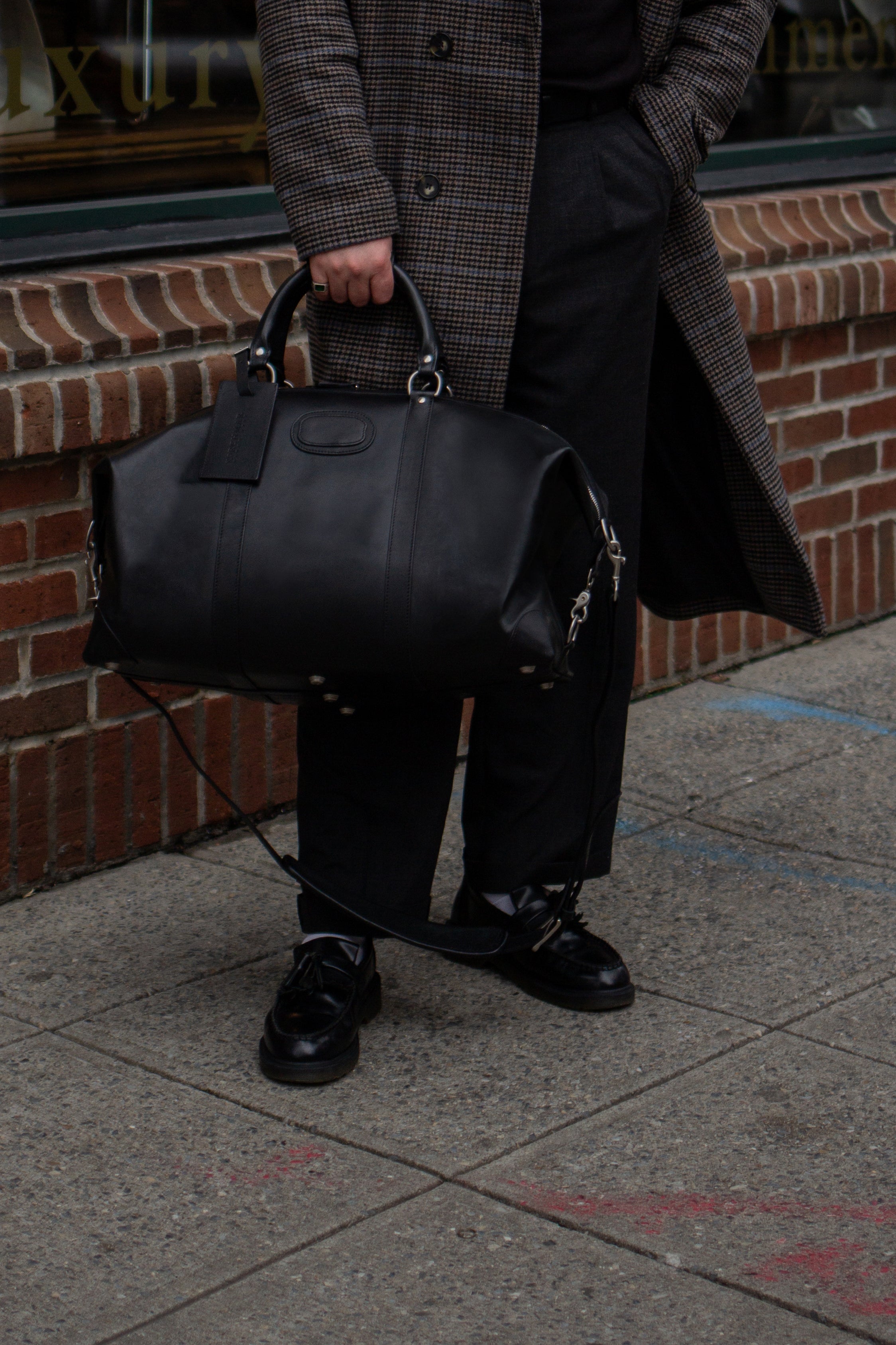 Classic Leather 22" Twain Weekender Bag
