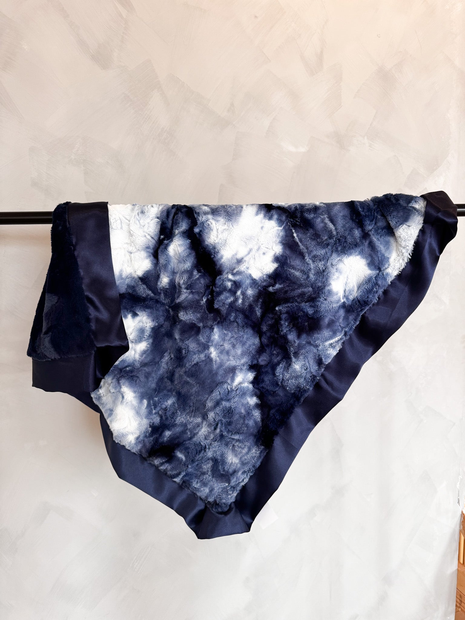 Navy Tie Dye Royale Moses Gift Set