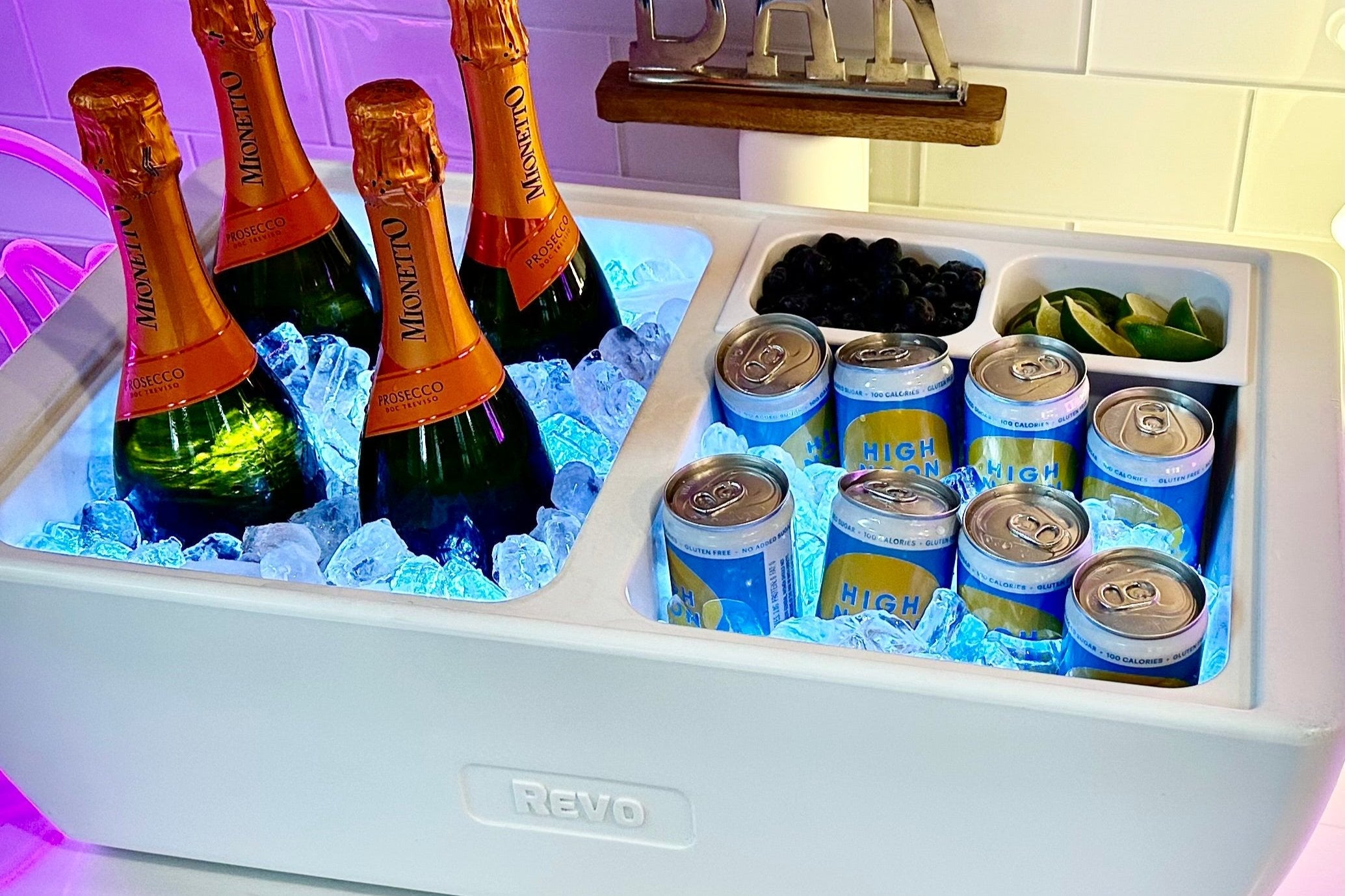 REVO White LED Light Up Ice Cube™ 12 Pk