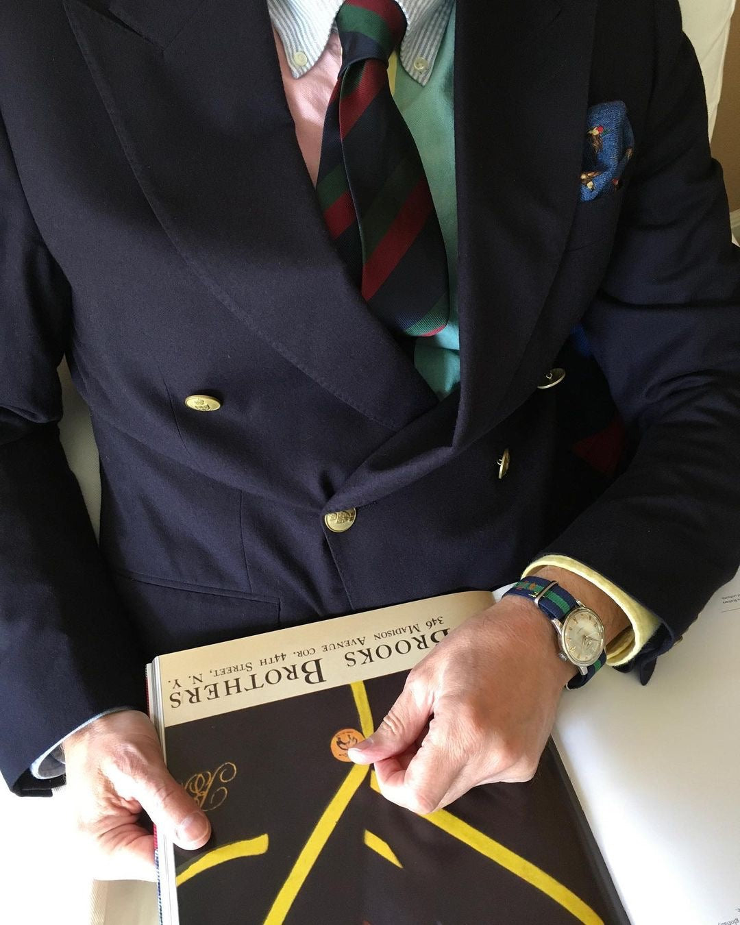 Handmade Black Watch Regimental Tie - Silk