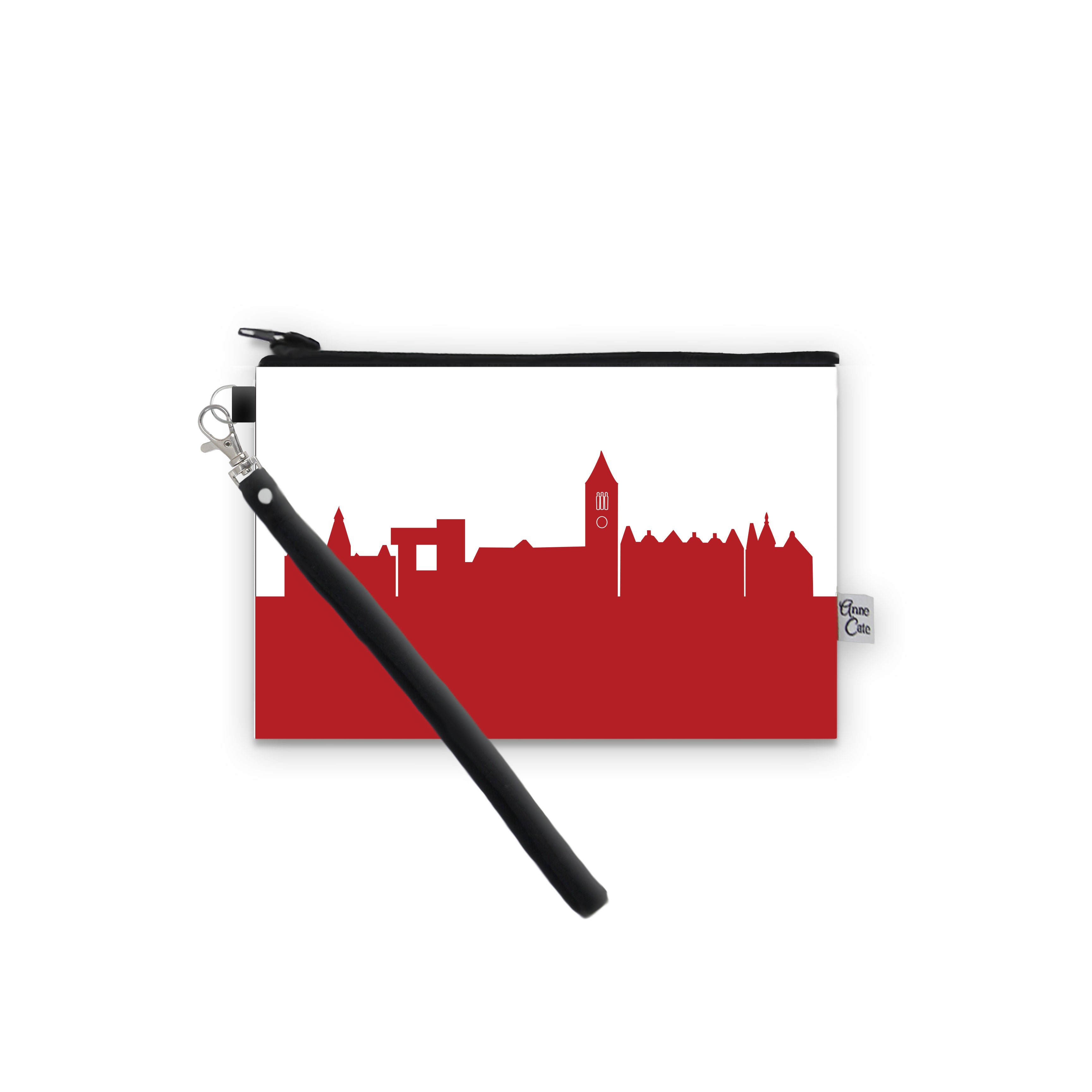 Collegiate Football Stadium Skyline Game Day Wristlet