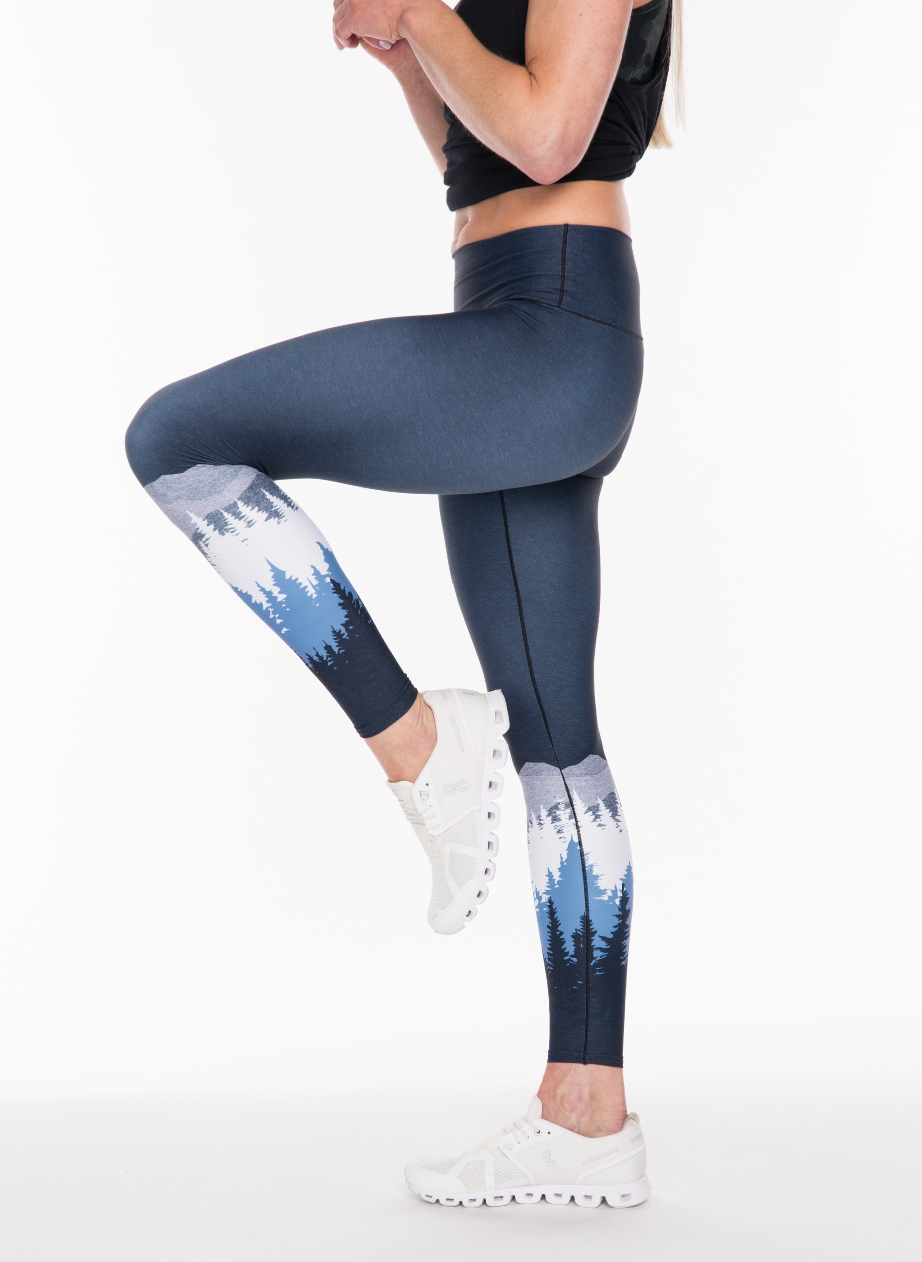 Eco-Friendly Summit Yoga Pants - Iron