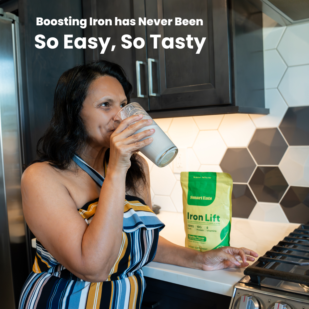 Iron Whey Protein Powder - Creamy Vanilla