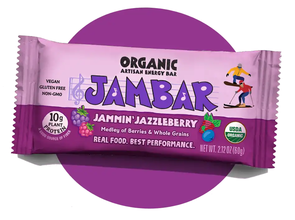 Jammin’ Jazzleberry Energy Bar Box - 12 Pack