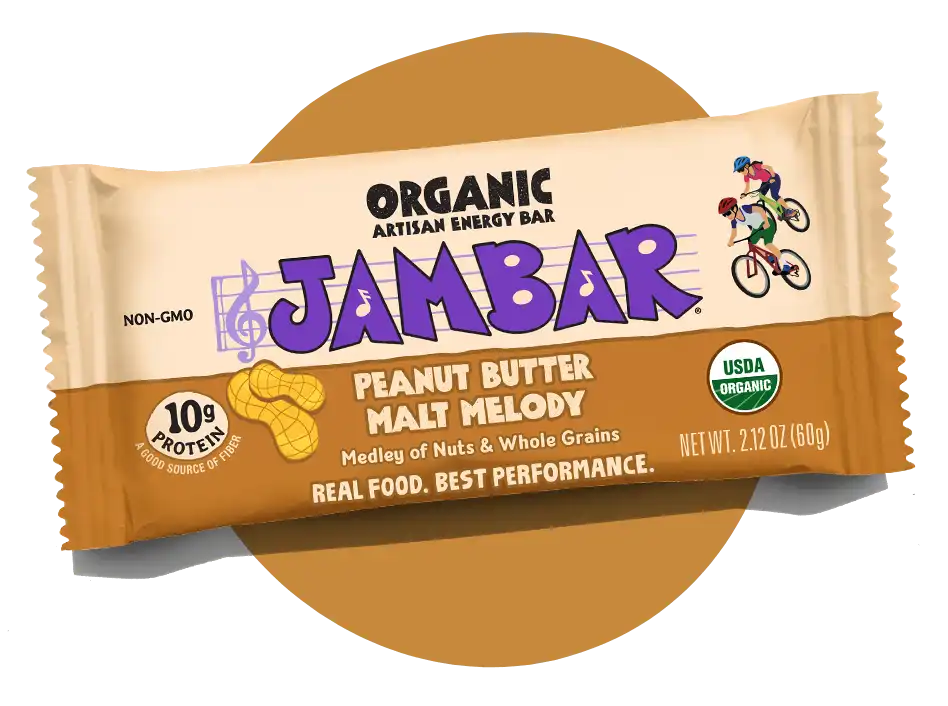 Peanut Butter Malt Melody Energy Bar Box - 12 Pack