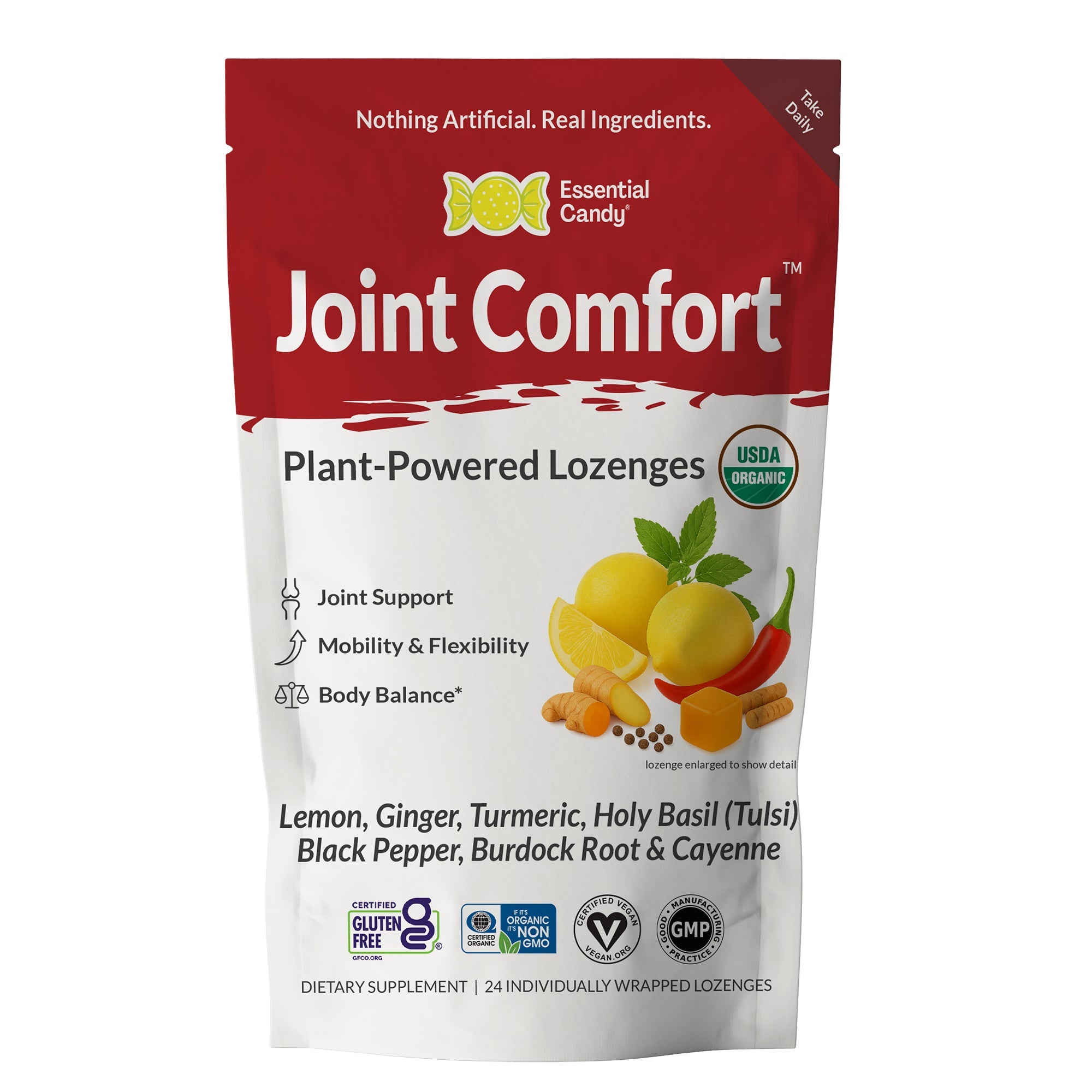 Joint Comfort Botanical Lozenges - 24 Count