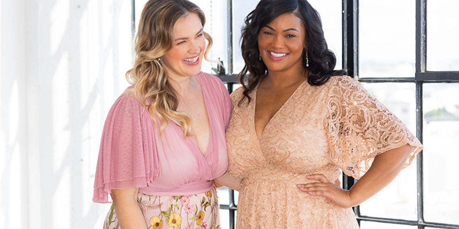 Plus Size Wildflower Embroidered Dress | All For American Plus Size Wildflower Embroidered Dress | All For American