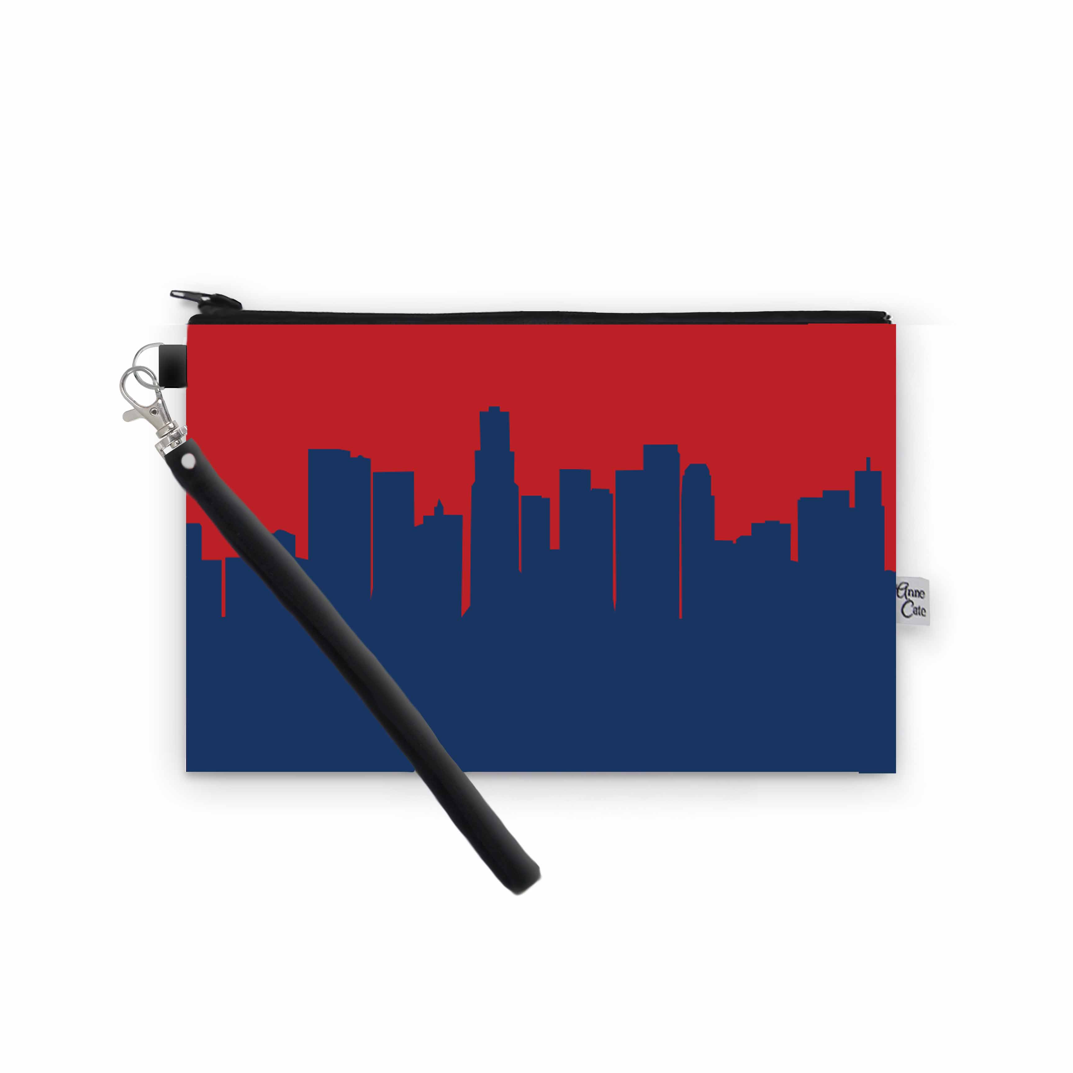 Baseball Ballpark Skyline Game Day Wristlet