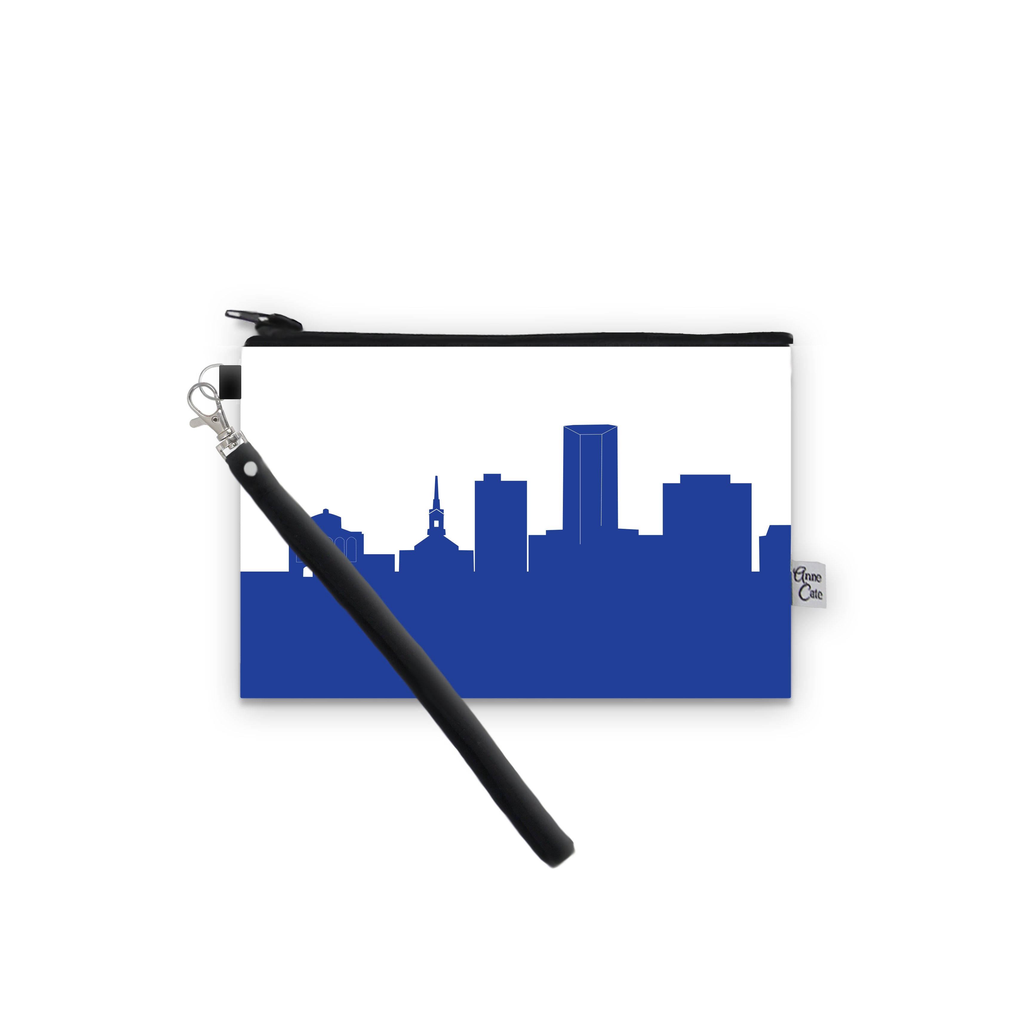 Collegiate Football Stadium Skyline Game Day Wristlet