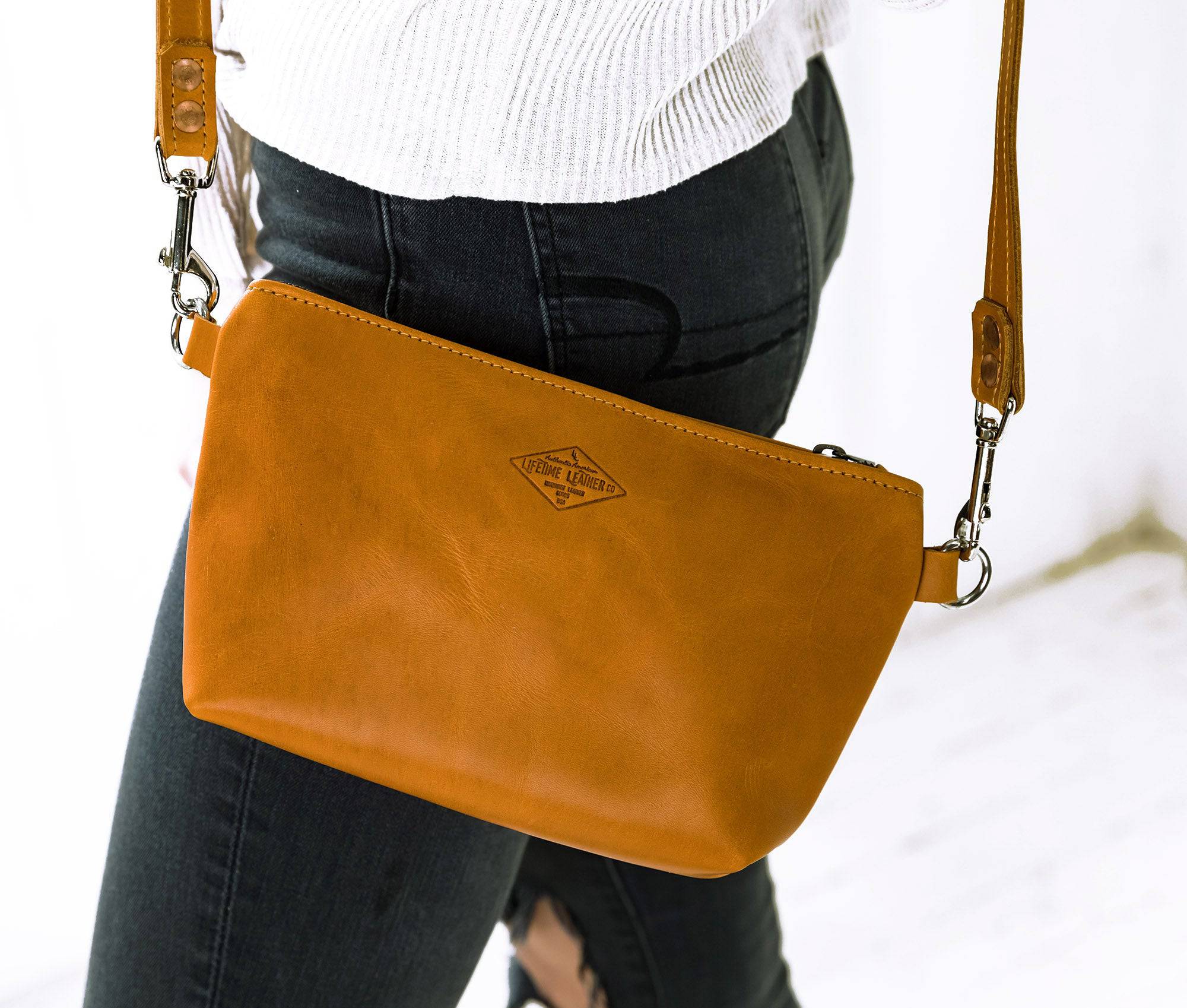 Leather Crossbody Bag
