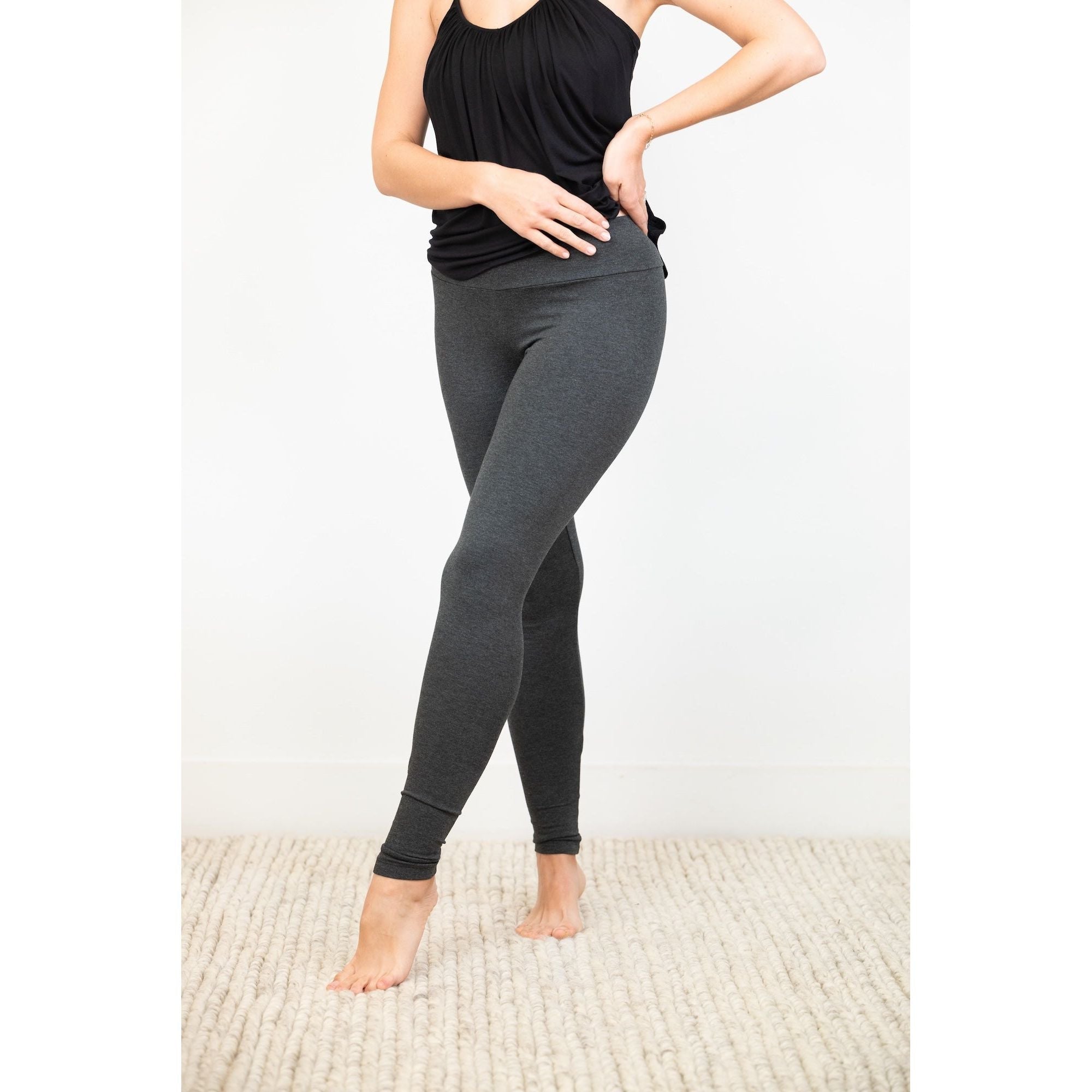 Ultimate Cozy French Terry Comfort Leggings - 29" Inseam