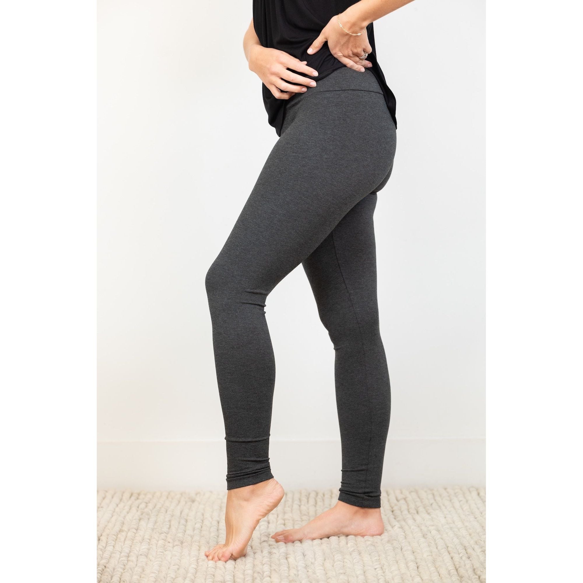Ultimate Cozy French Terry Comfort Leggings - 29" Inseam