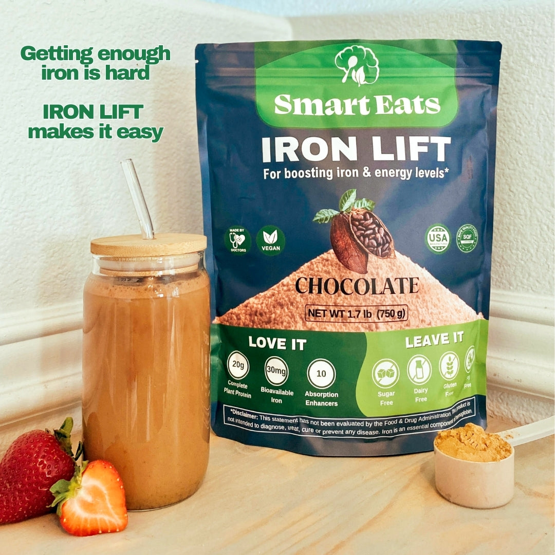 Iron Protein Powder Drink Mix - 30 Servings Chocolate