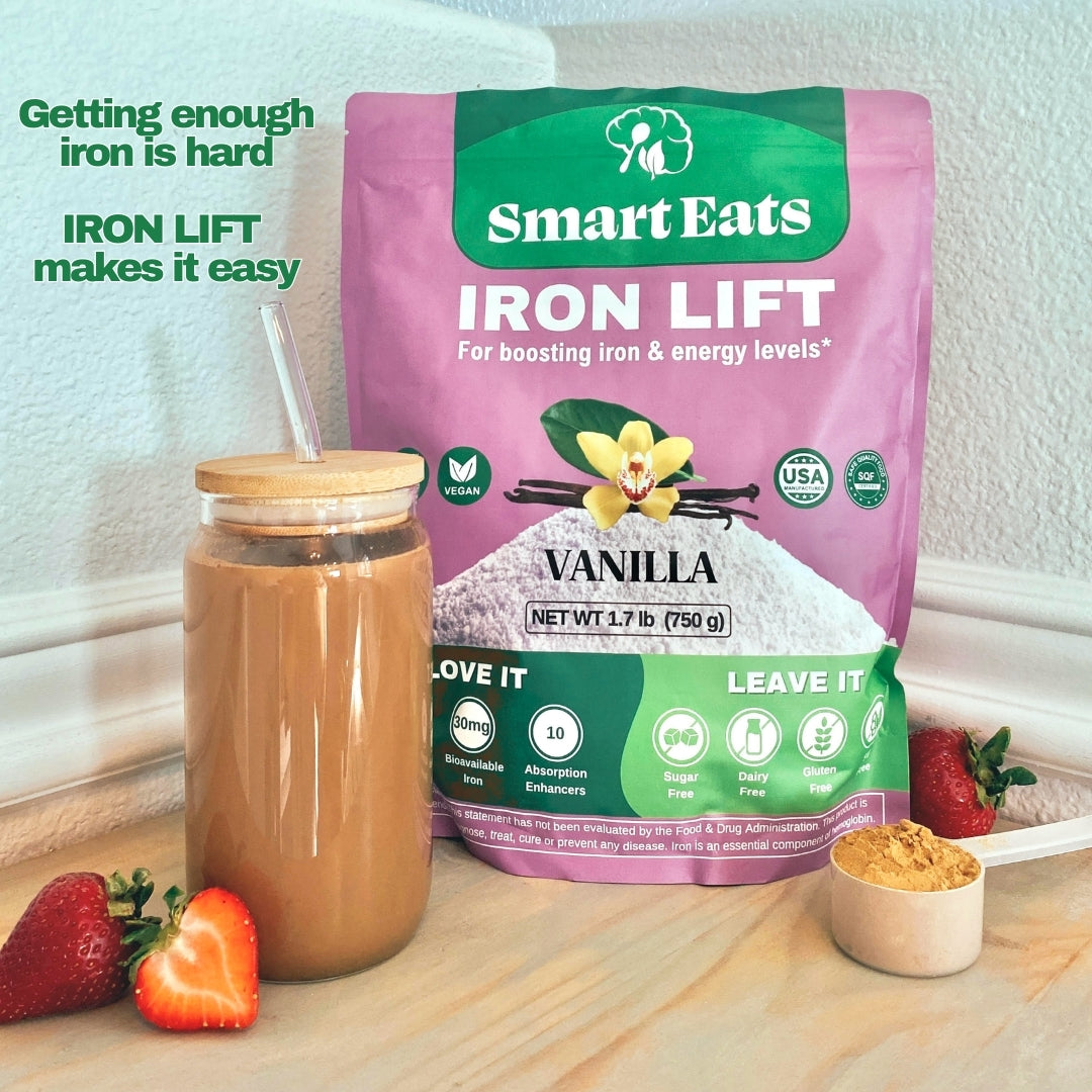 Iron Protein Powder Drink Mix - 30 Servings Vanilla