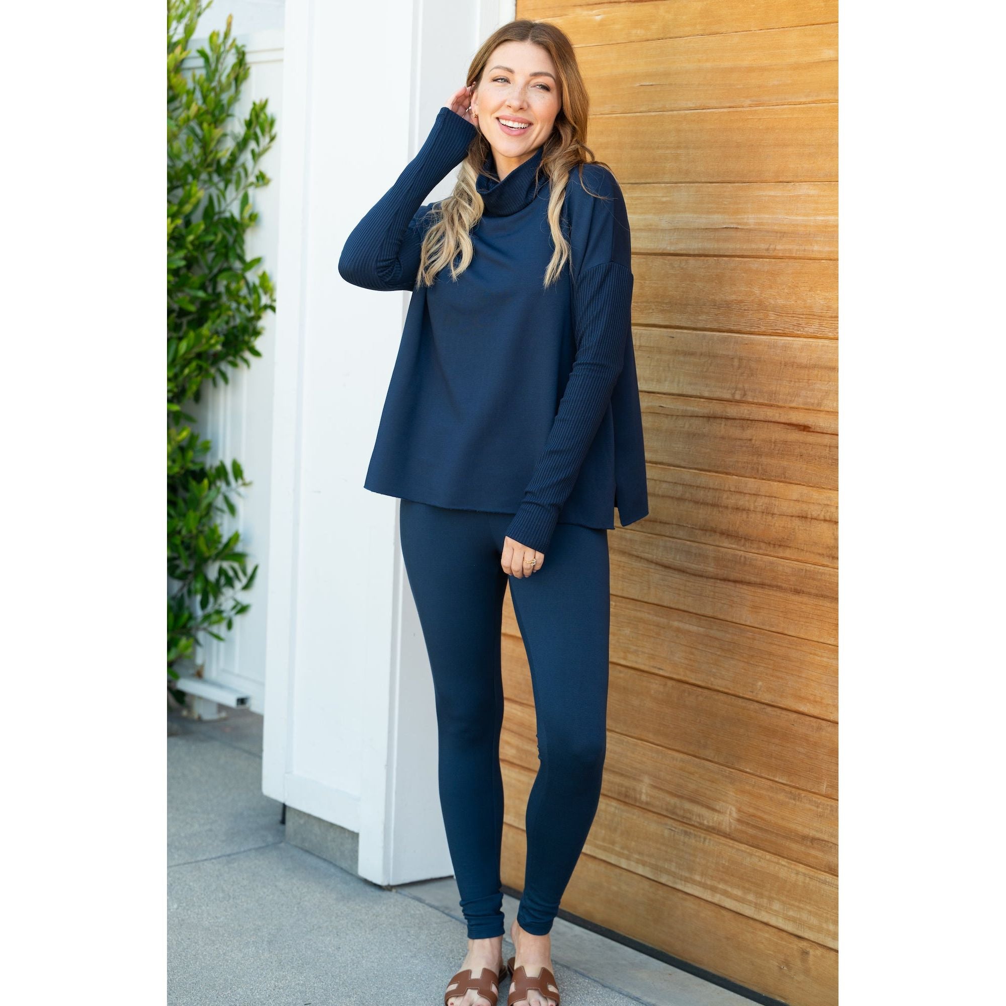 Ultimate Cozy French Terry Comfort Leggings - 29" Inseam