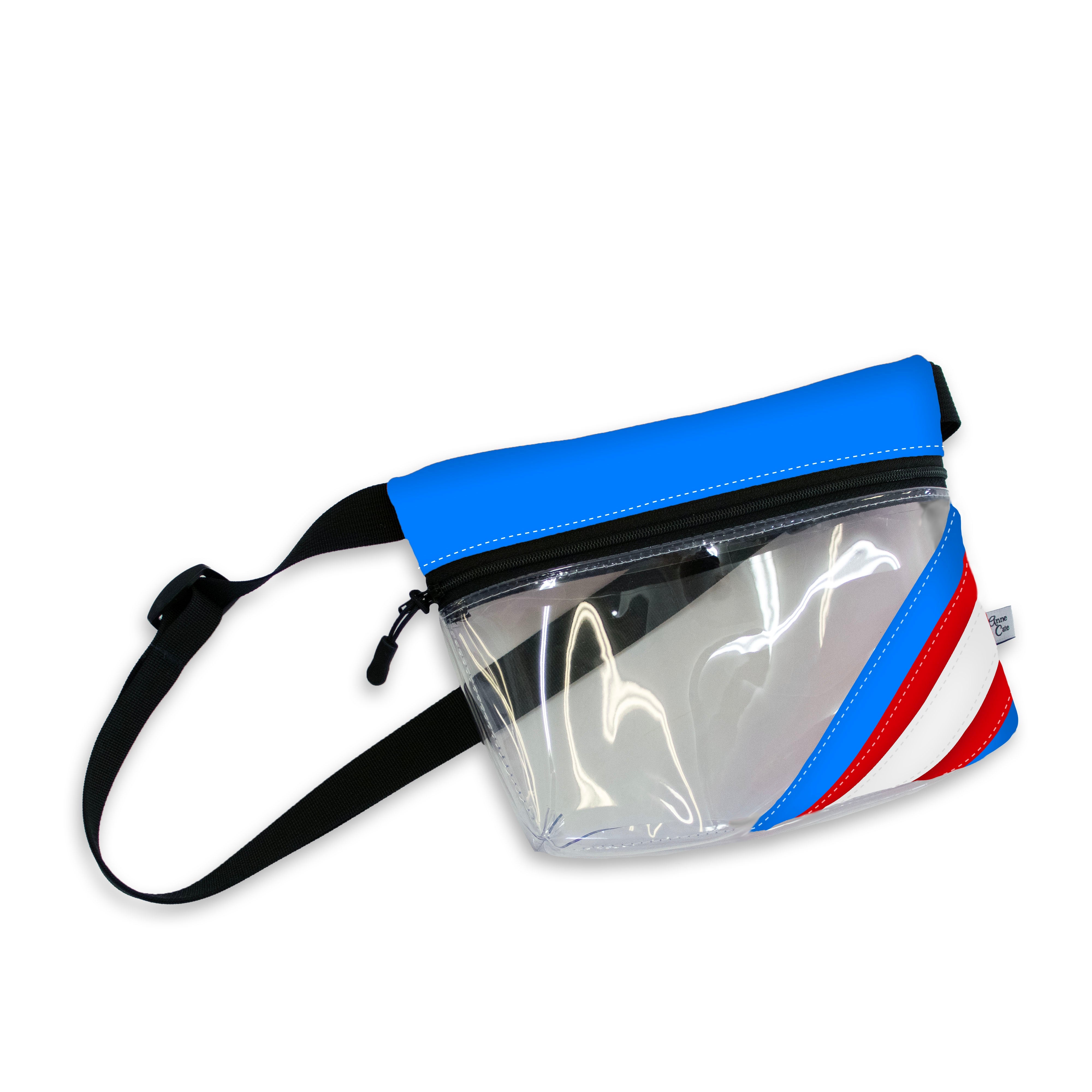 Baseball Ballpark Clear Stripe Game Day Fanny Pack