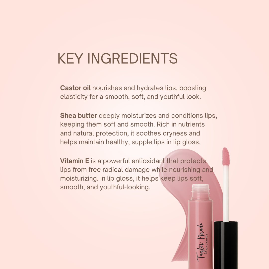 Organic Naturally Hydrating Lip Gloss