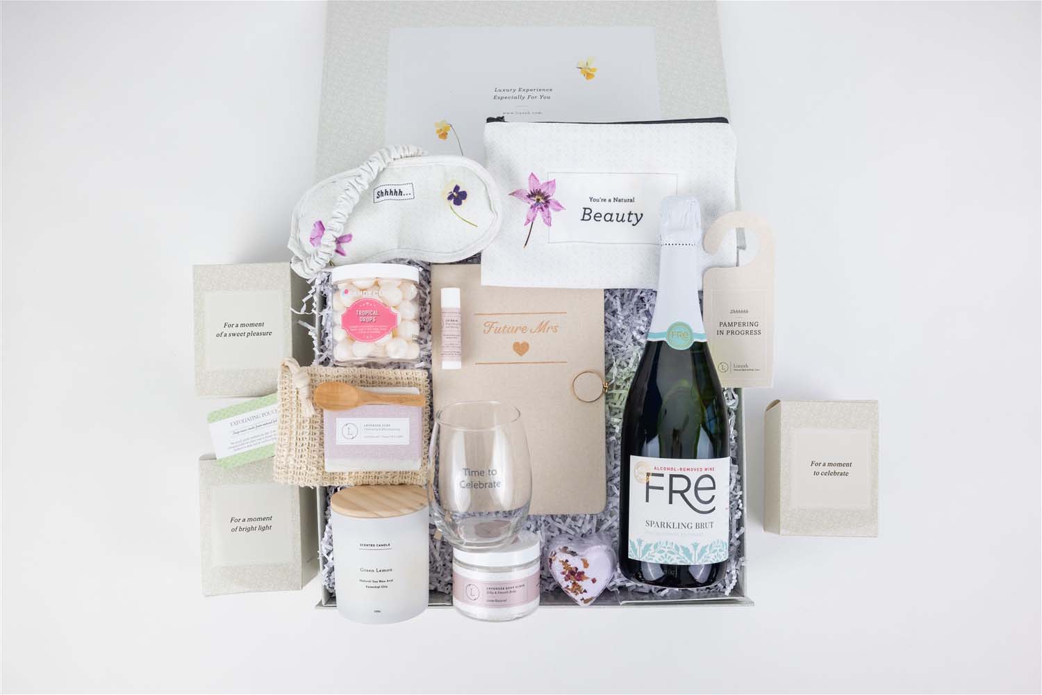 Elegant Bride To Be Gift Box or Bridal Shower Basket