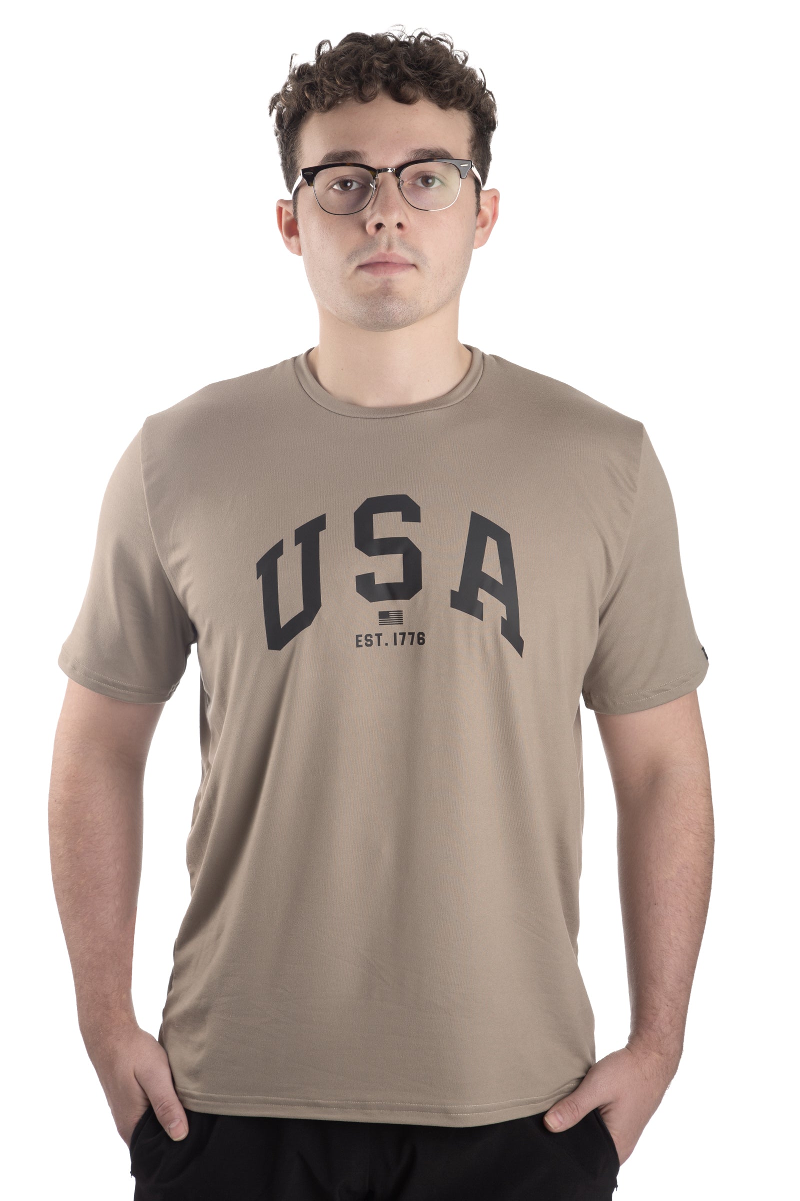 Performance SoftTECH™ USA Short Sleeve Tee Shirt