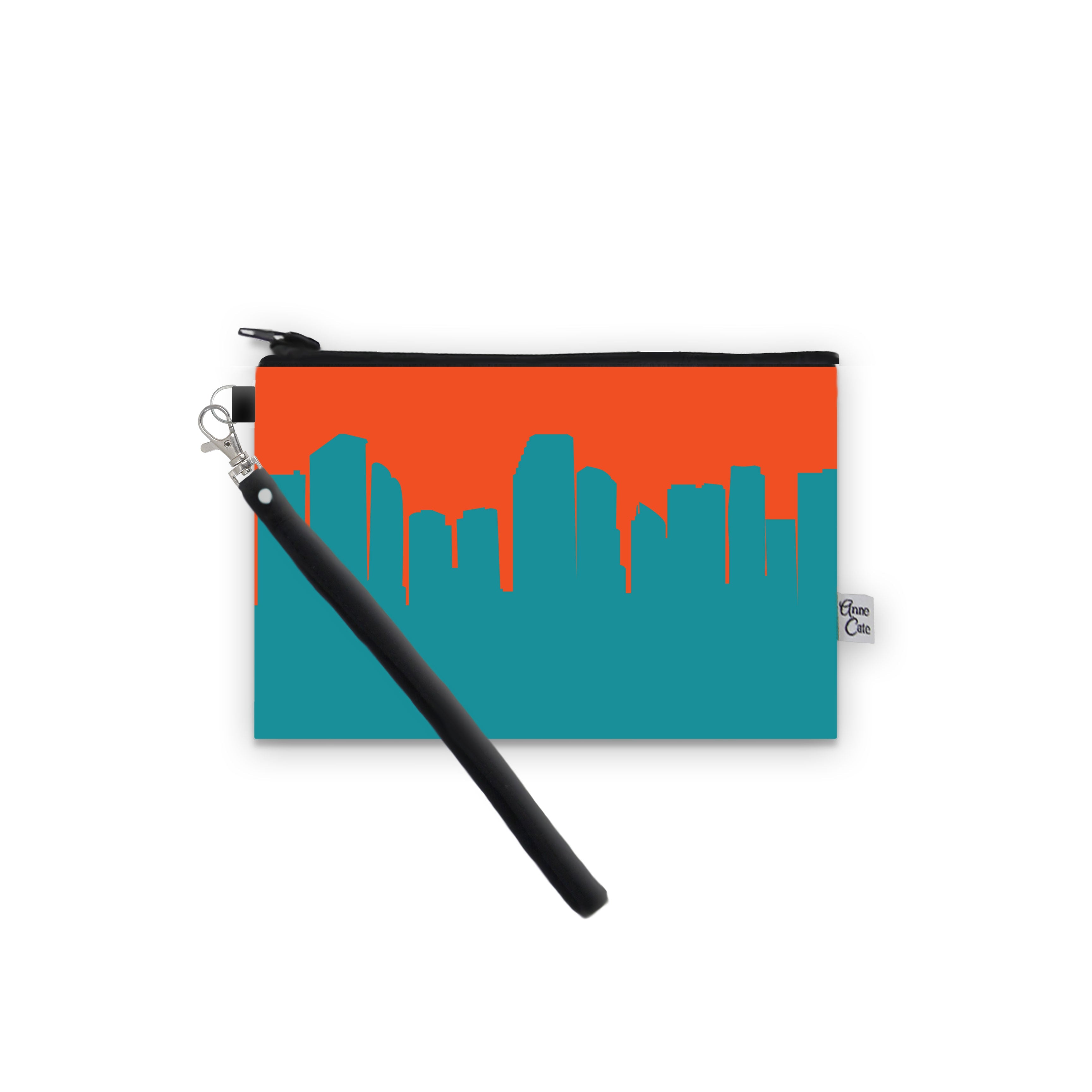 Football Stadium Skyline Game Day Wristlet