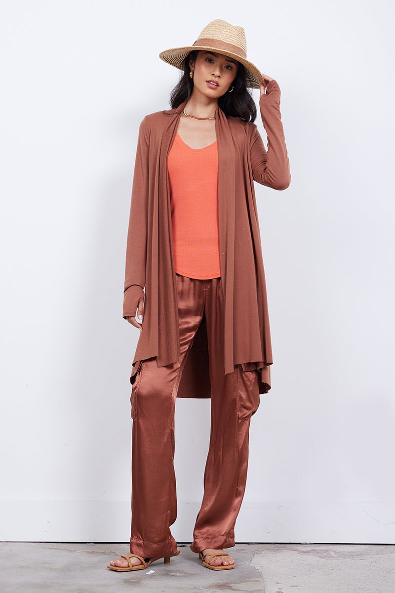 Iris Super Soft Cardigan with Thumbholes