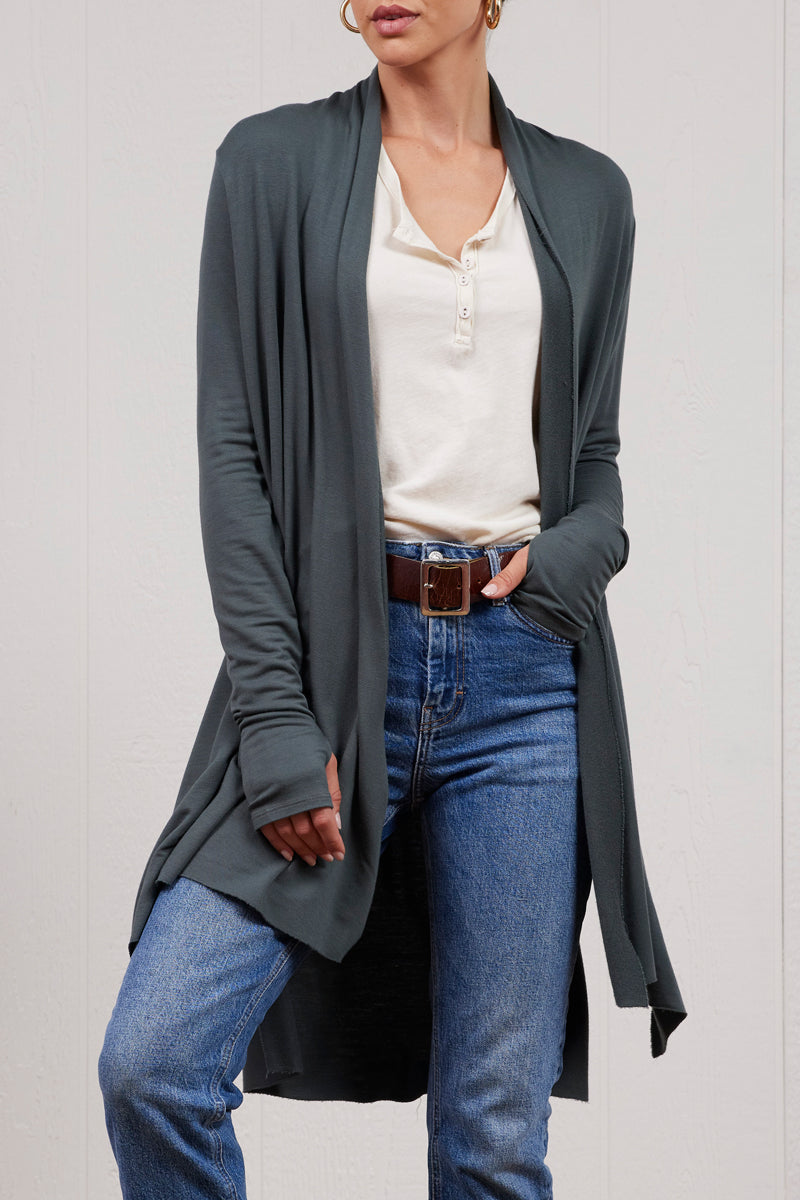 Iris Super Soft Cardigan with Thumbholes