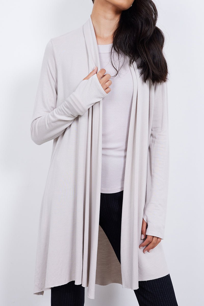 Iris Super Soft Cardigan with Thumbholes