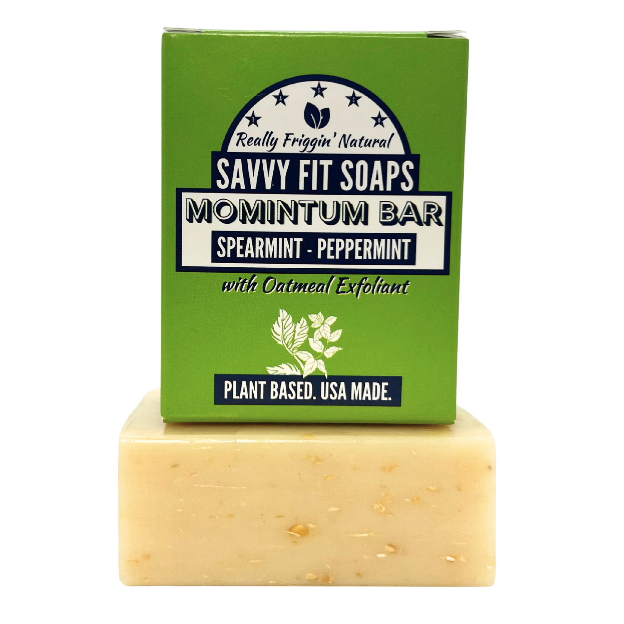 Momintum Natural Bar Soap Trio - Oatmeal & Mint