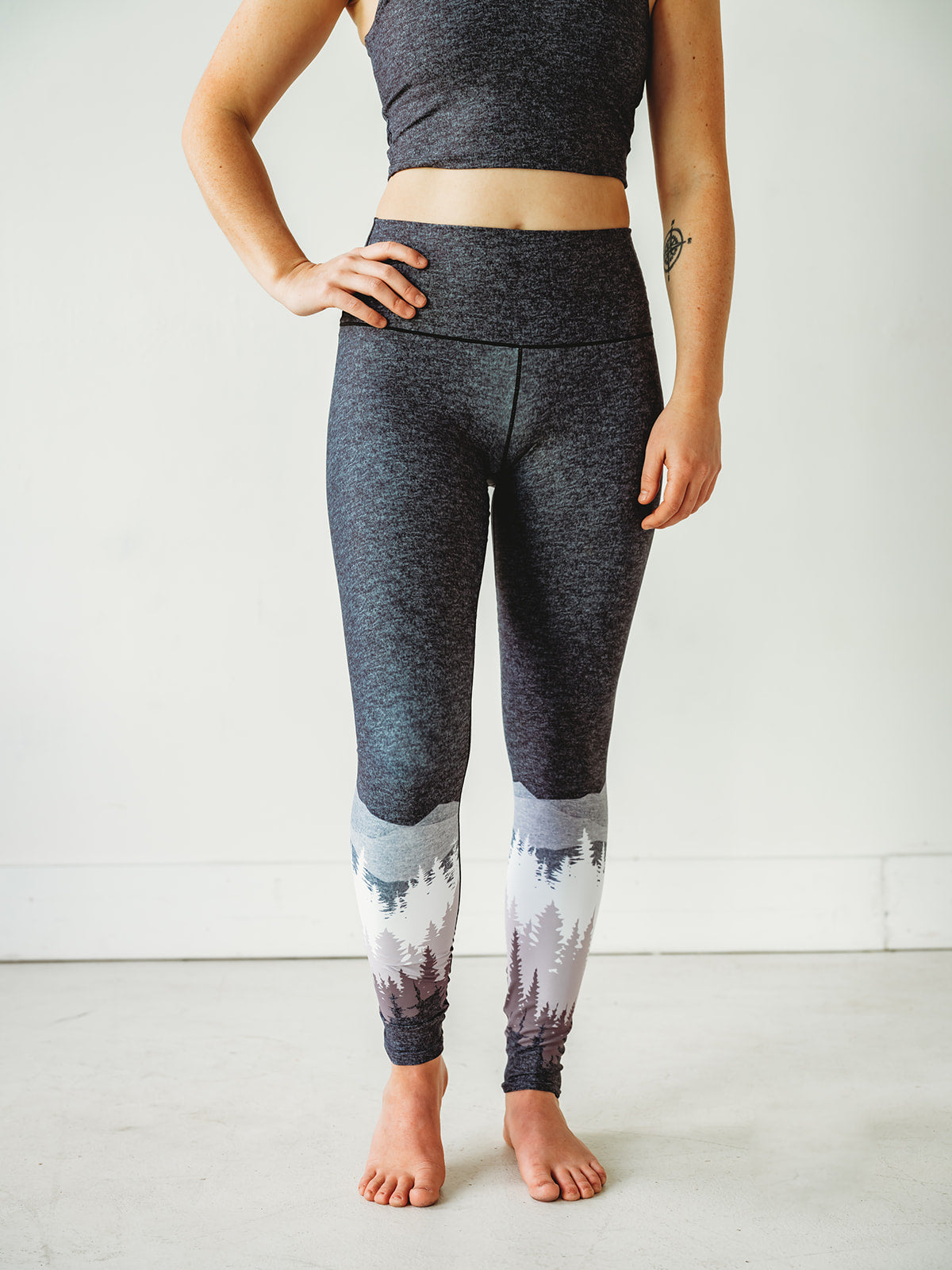 Eco-Friendly Summit Yoga Pants - Mauve