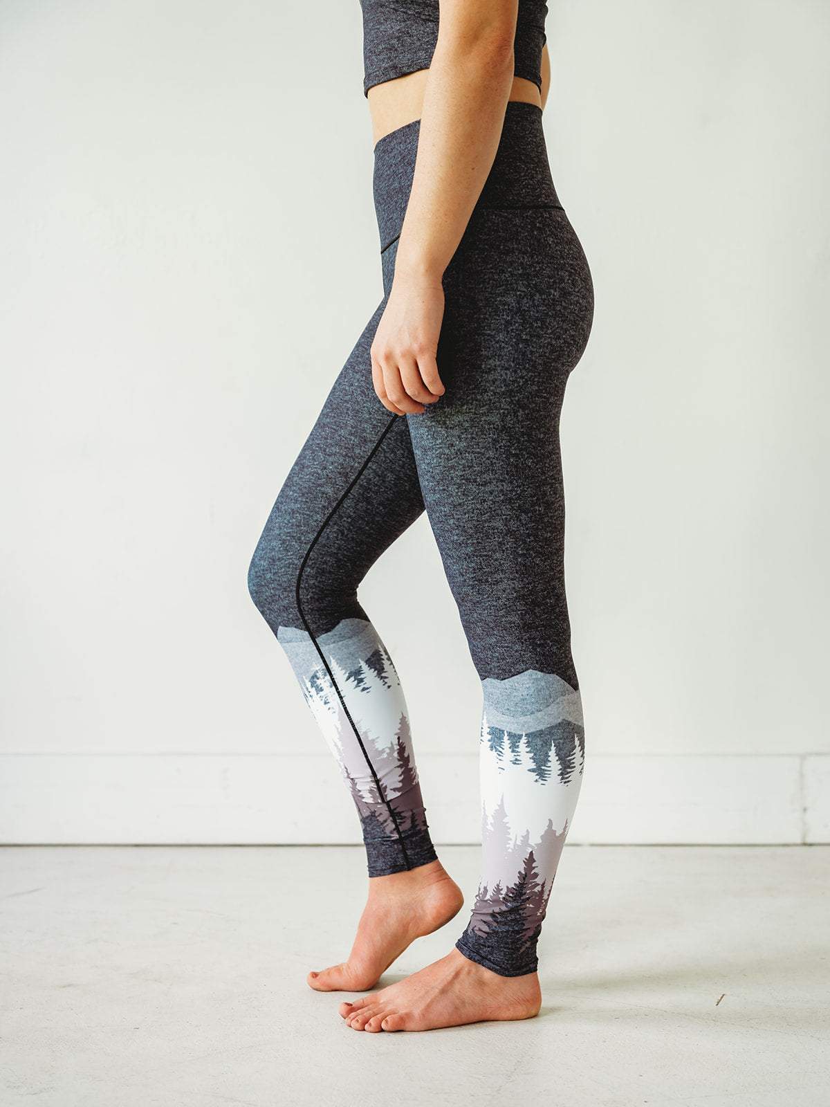 Eco-Friendly Summit Yoga Pants - Mauve