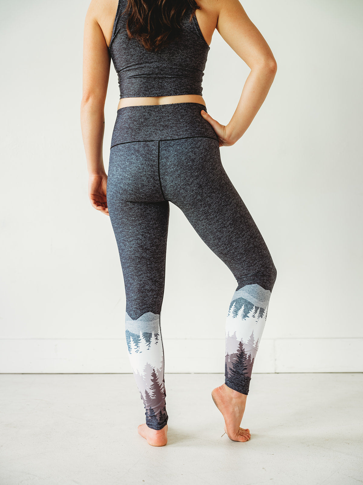 Eco-Friendly Summit Yoga Pants - Mauve