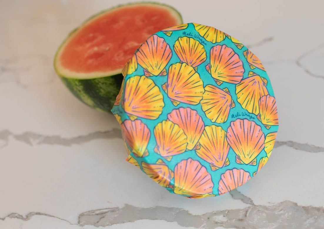 Eco-Friendly Beeswax Wrap Bulk Roll - Shells