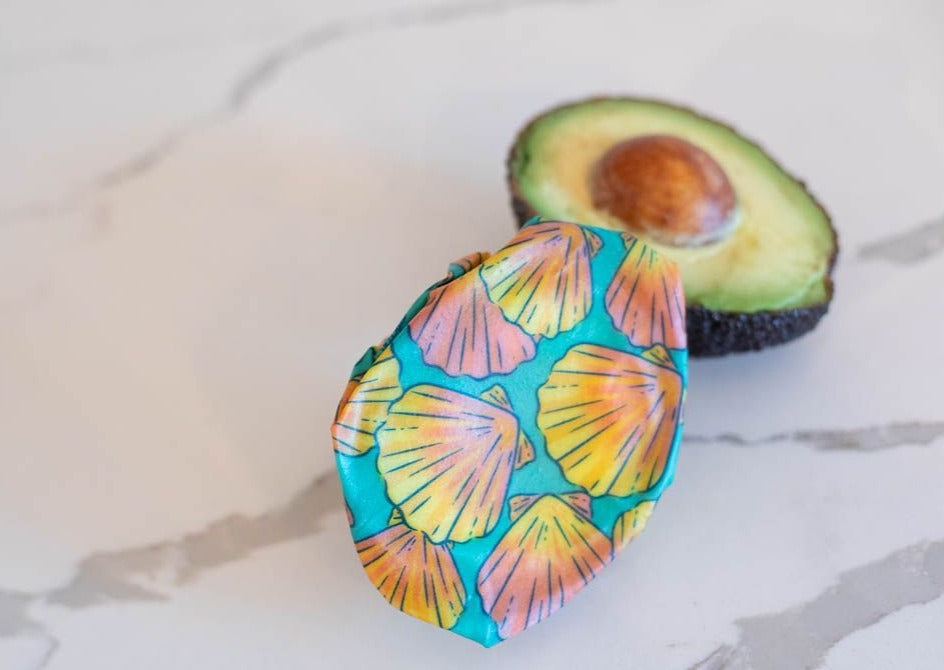 Eco-Friendly Beeswax Wrap Bulk Roll - Shells