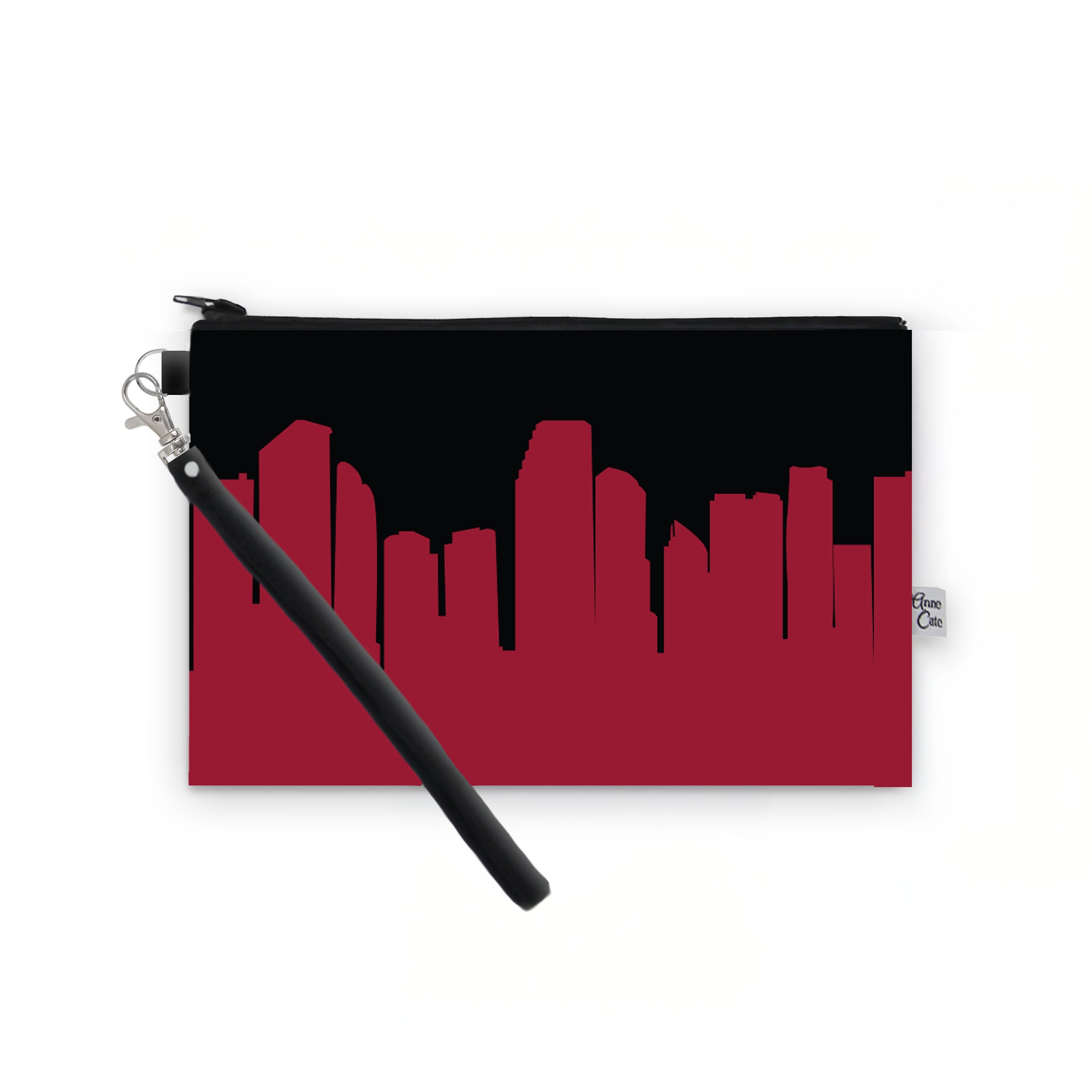 Basketball Arena Skyline Game Day Wristlet