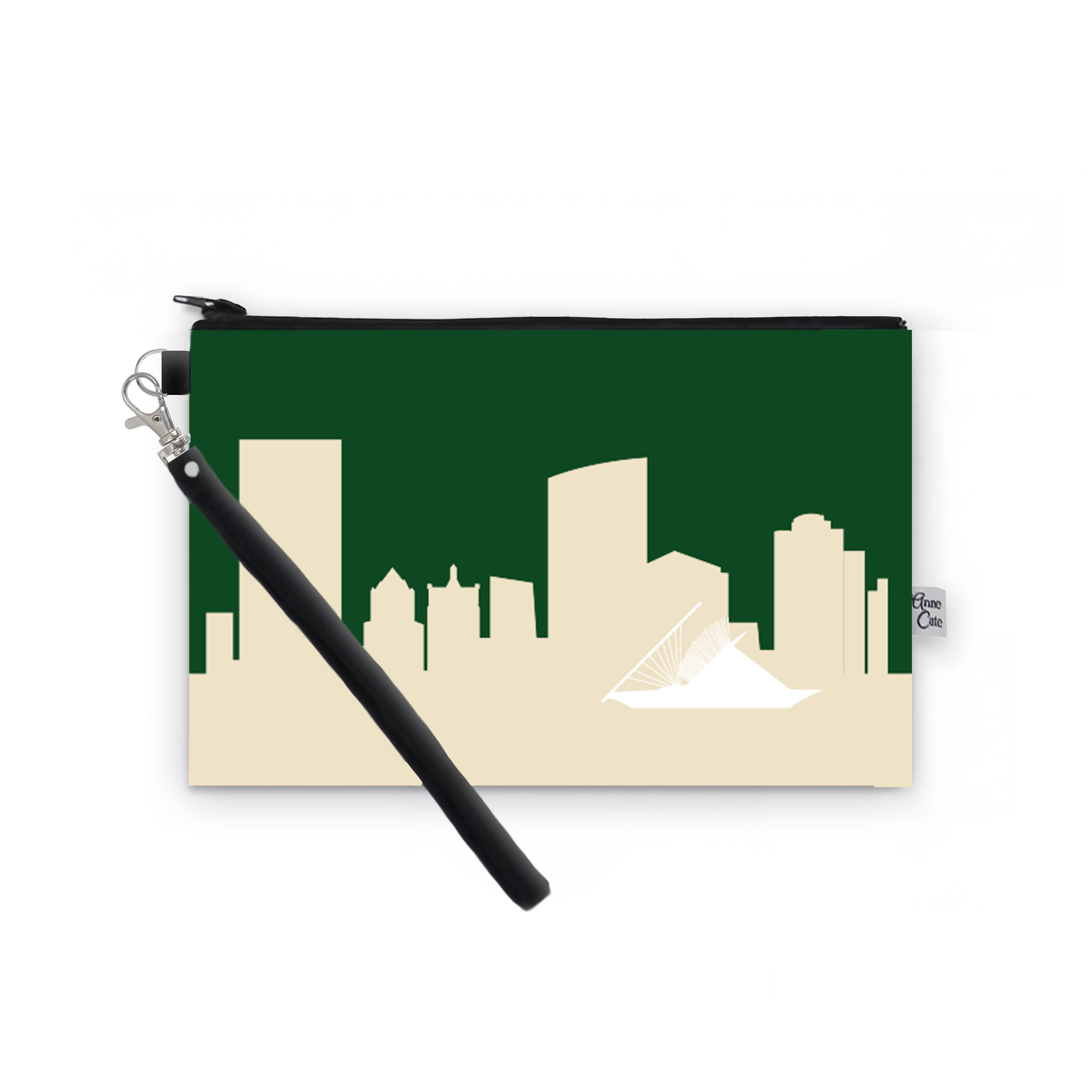 Basketball Arena Skyline Game Day Wristlet