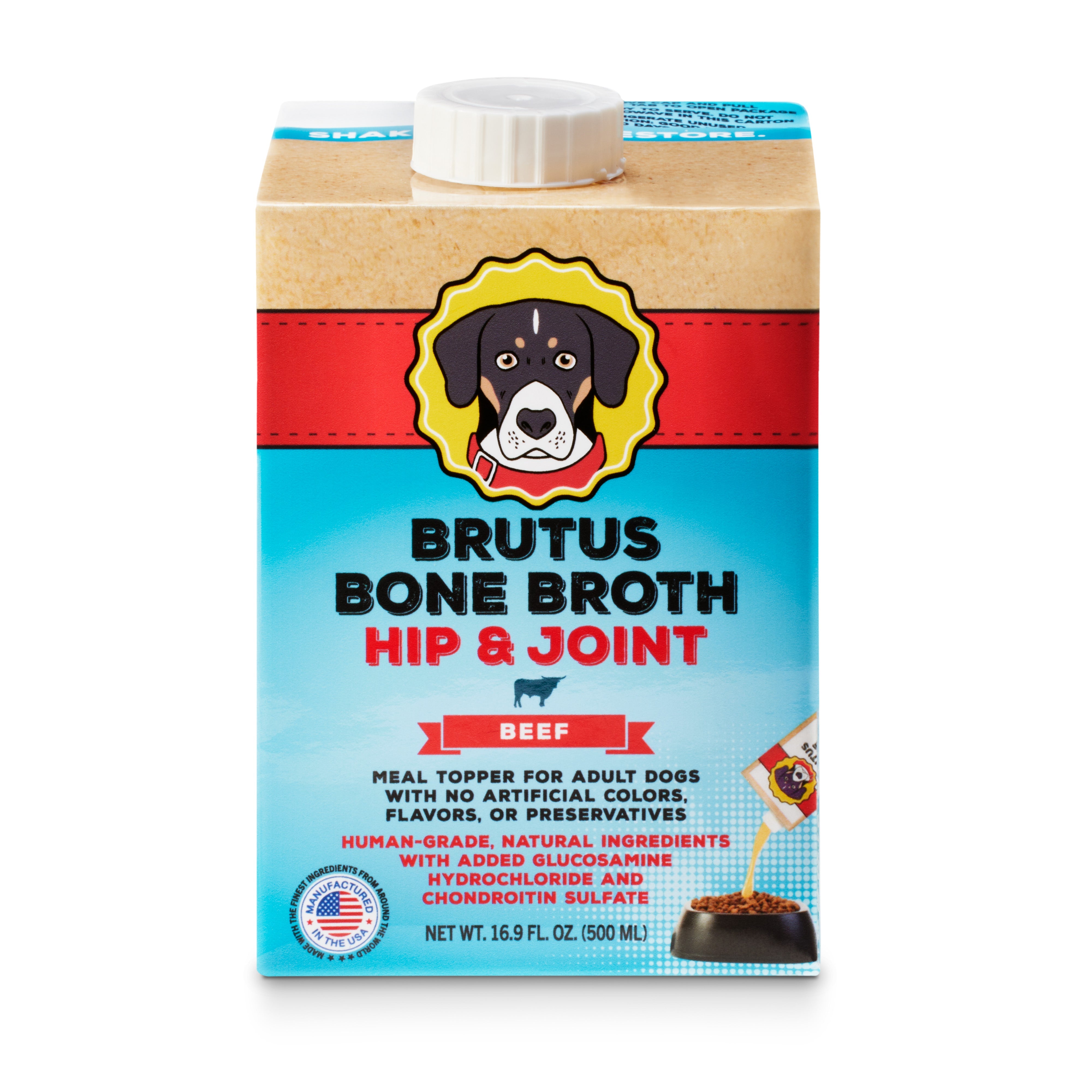 Natural Mini Hip & Joint Formula - Beef Bone Broth