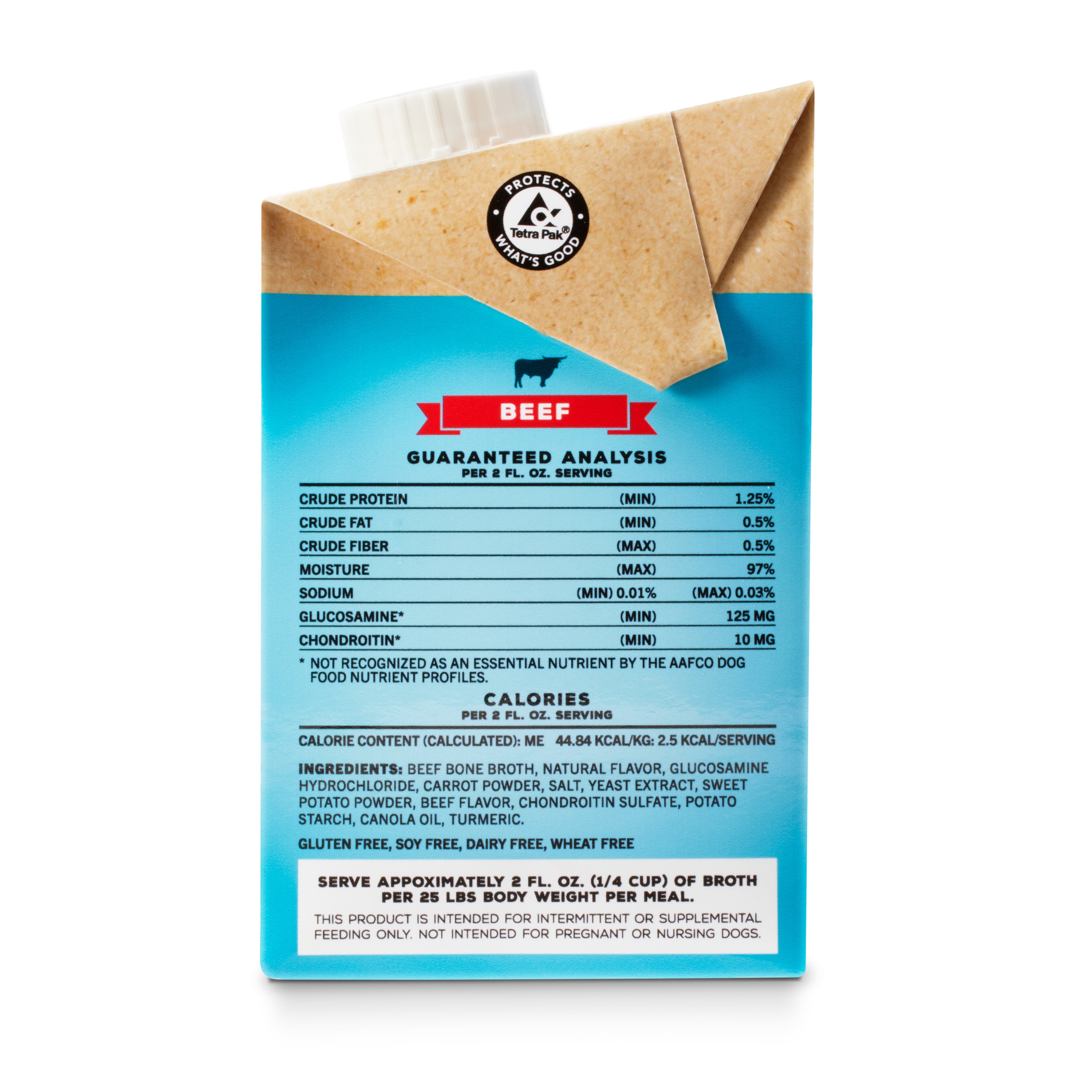 Natural Mini Hip & Joint Formula - Beef Bone Broth