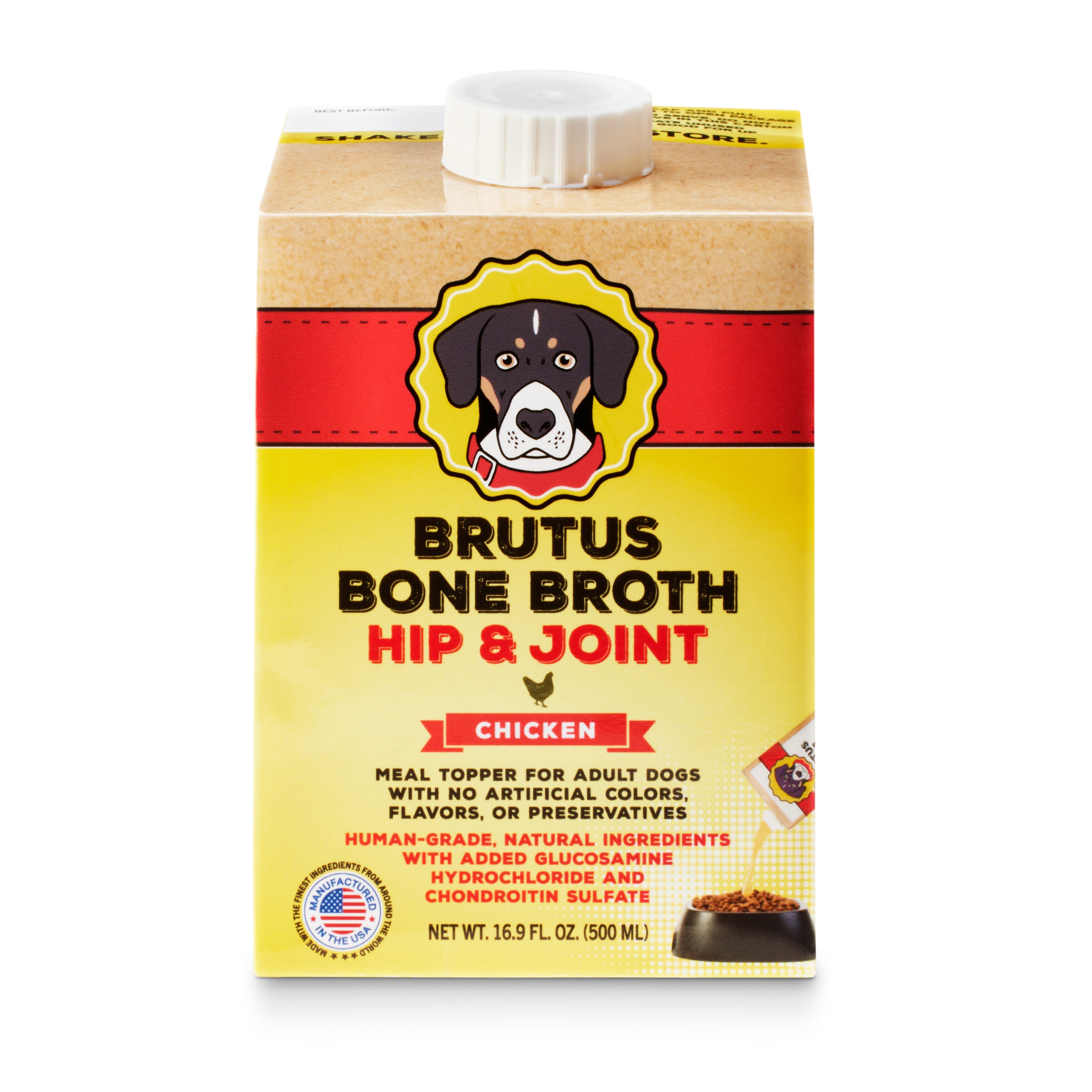Natural Mini Hip & Joint Formula - Chicken Bone Broth