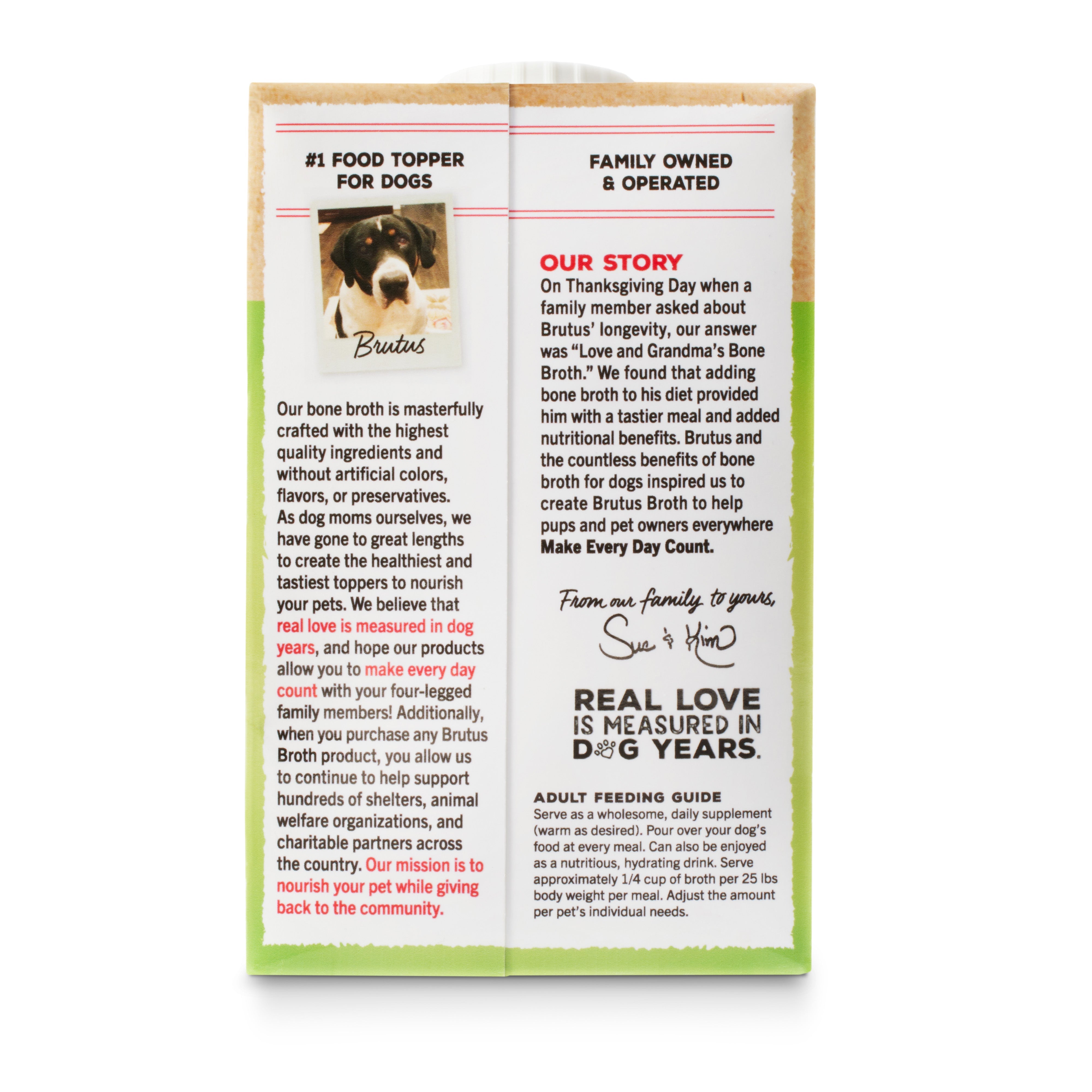 Natural Mini Hip & Joint Formula - Vegetable Broth
