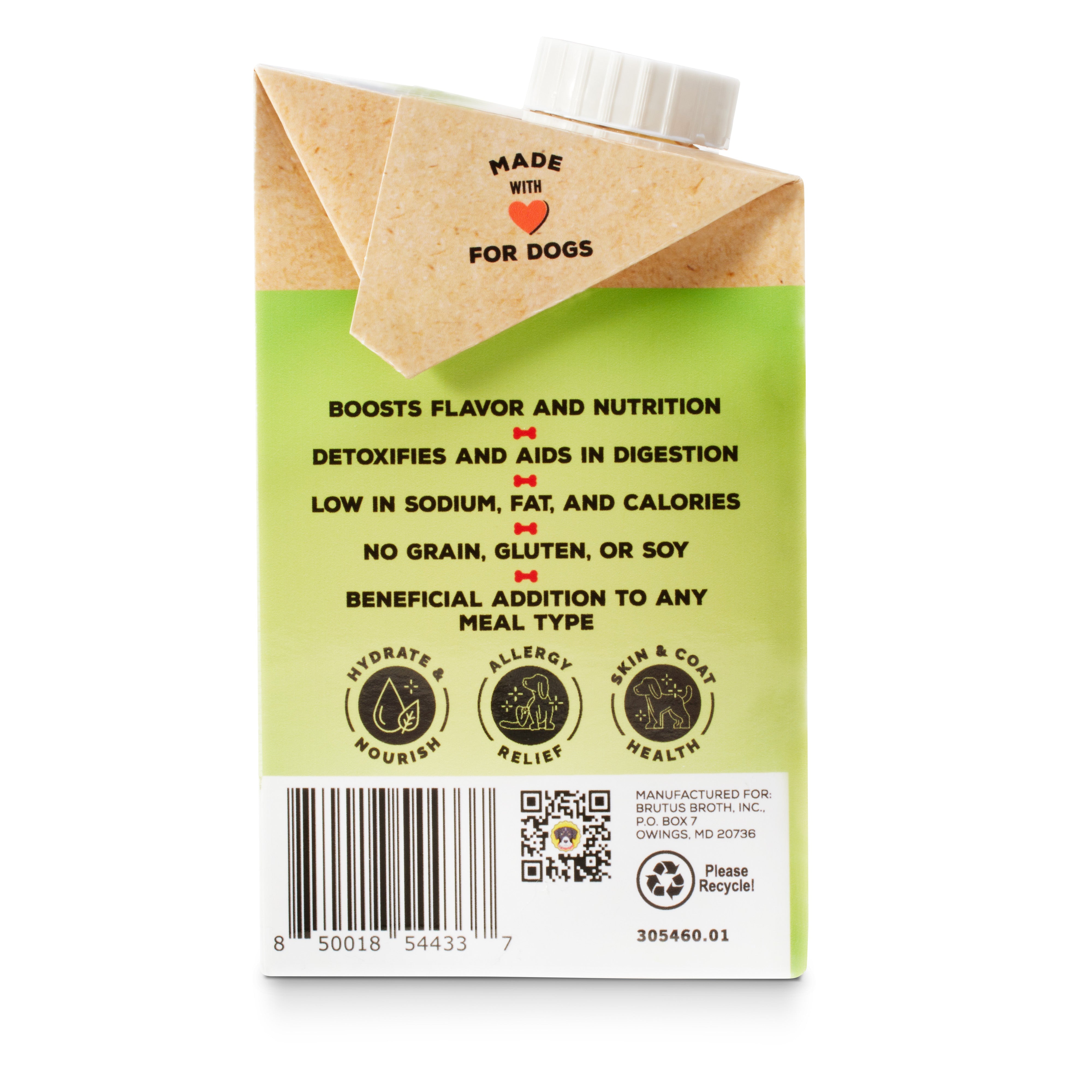 Natural Mini Hip & Joint Formula - Vegetable Broth