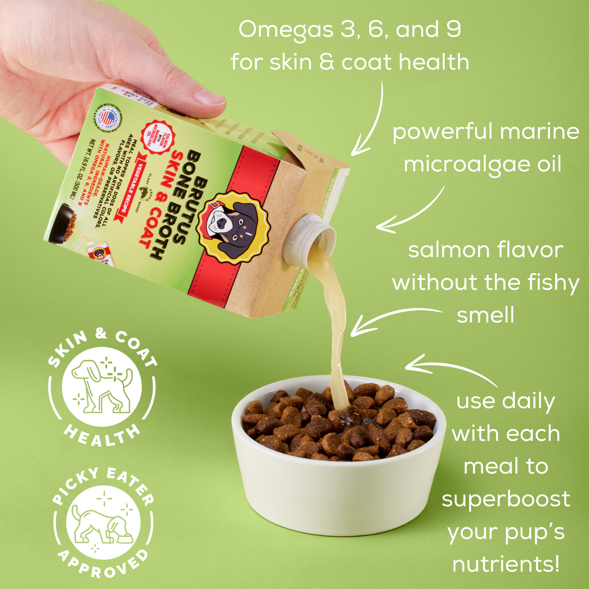 Natural Mini Hip & Joint Formula - Vegetable Broth