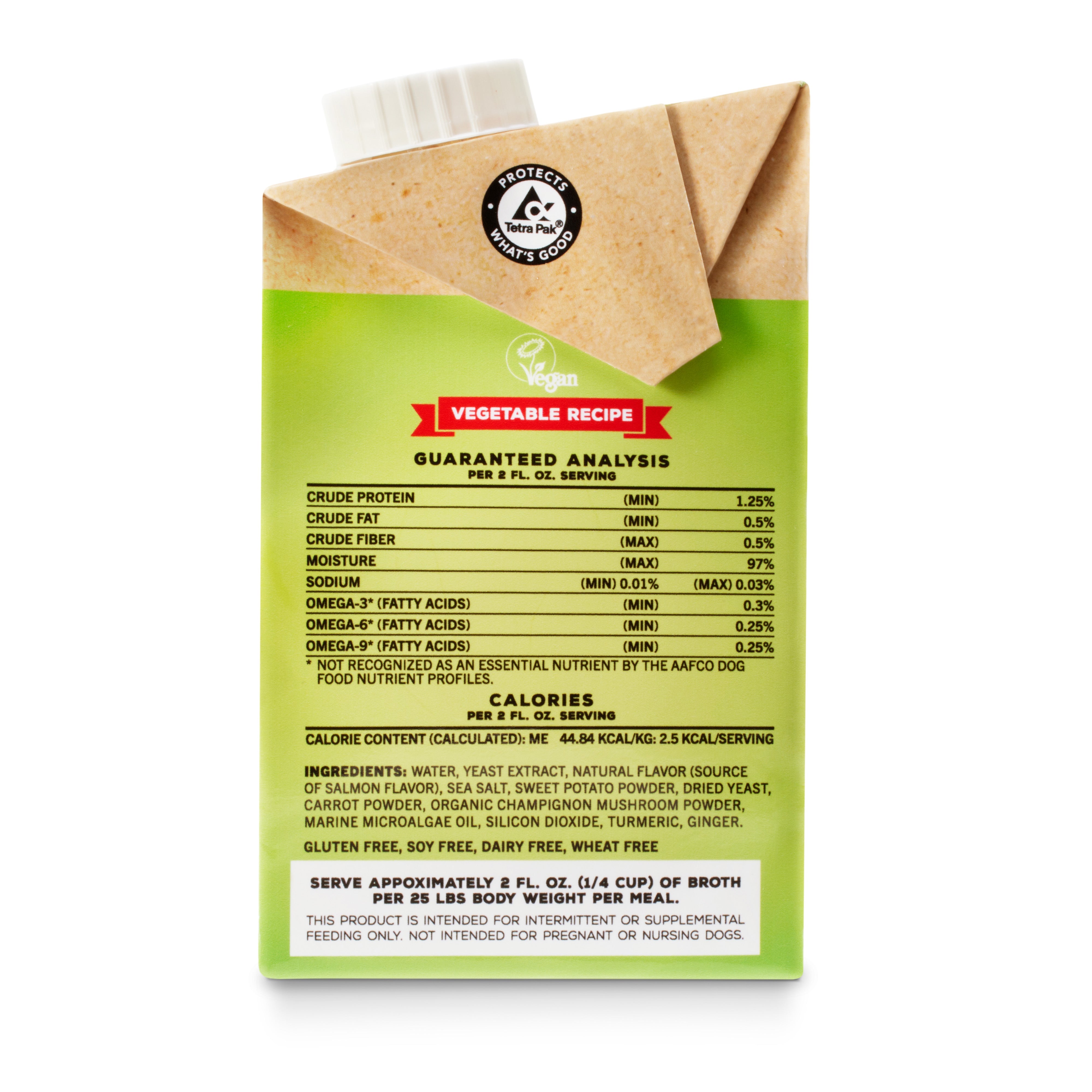 Natural Mini Hip & Joint Formula - Vegetable Broth