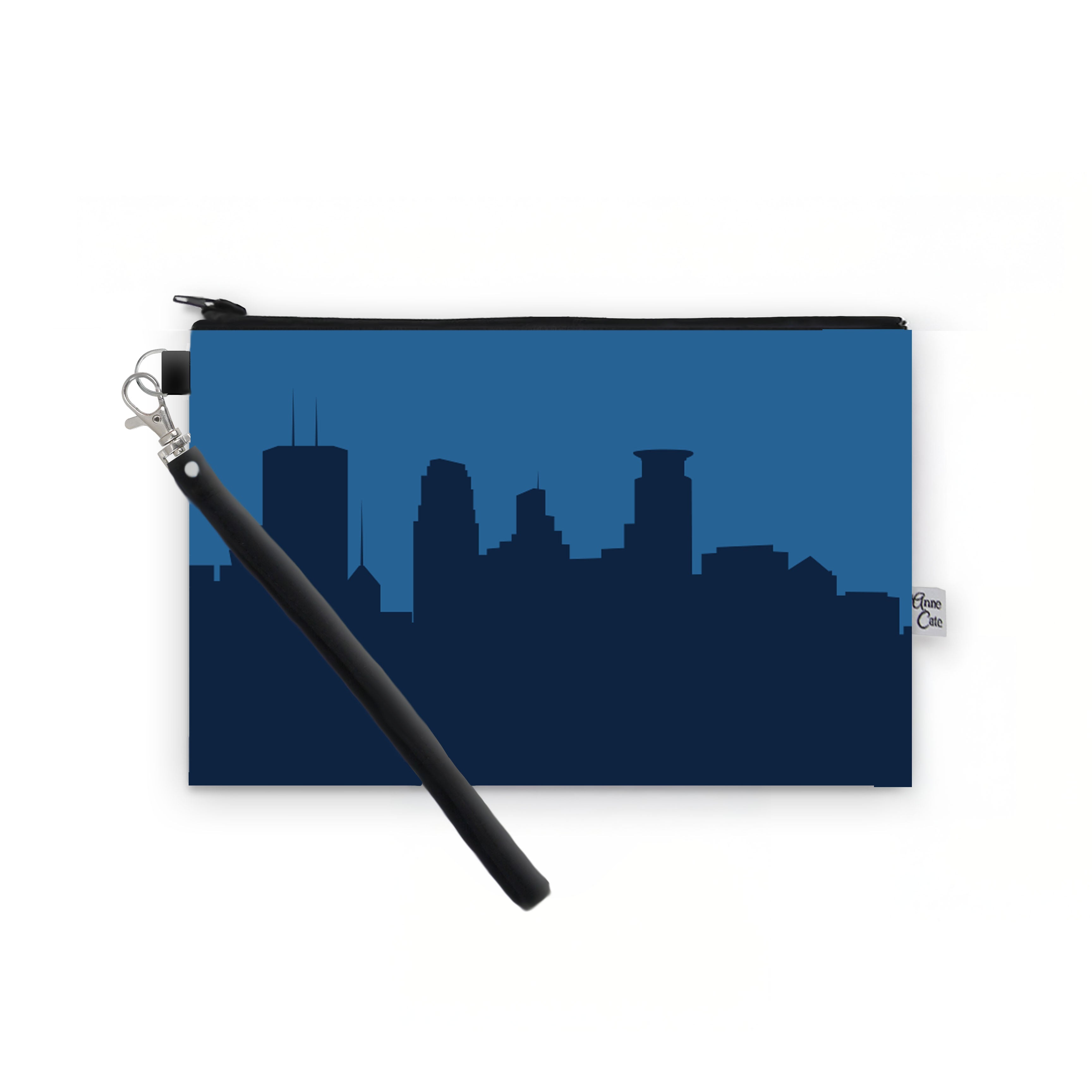 Basketball Arena Skyline Game Day Wristlet