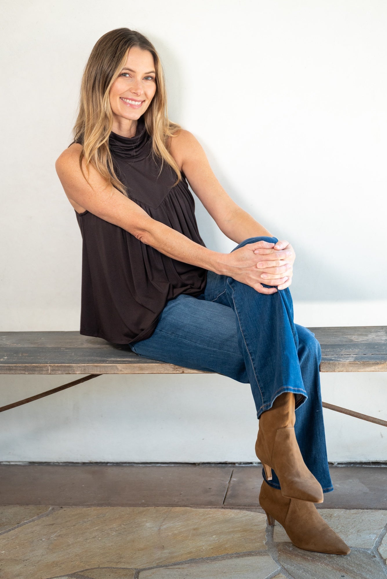 Mocktail Mock Turtleneck with Light Hug¬Æ Bra-Free Shelf