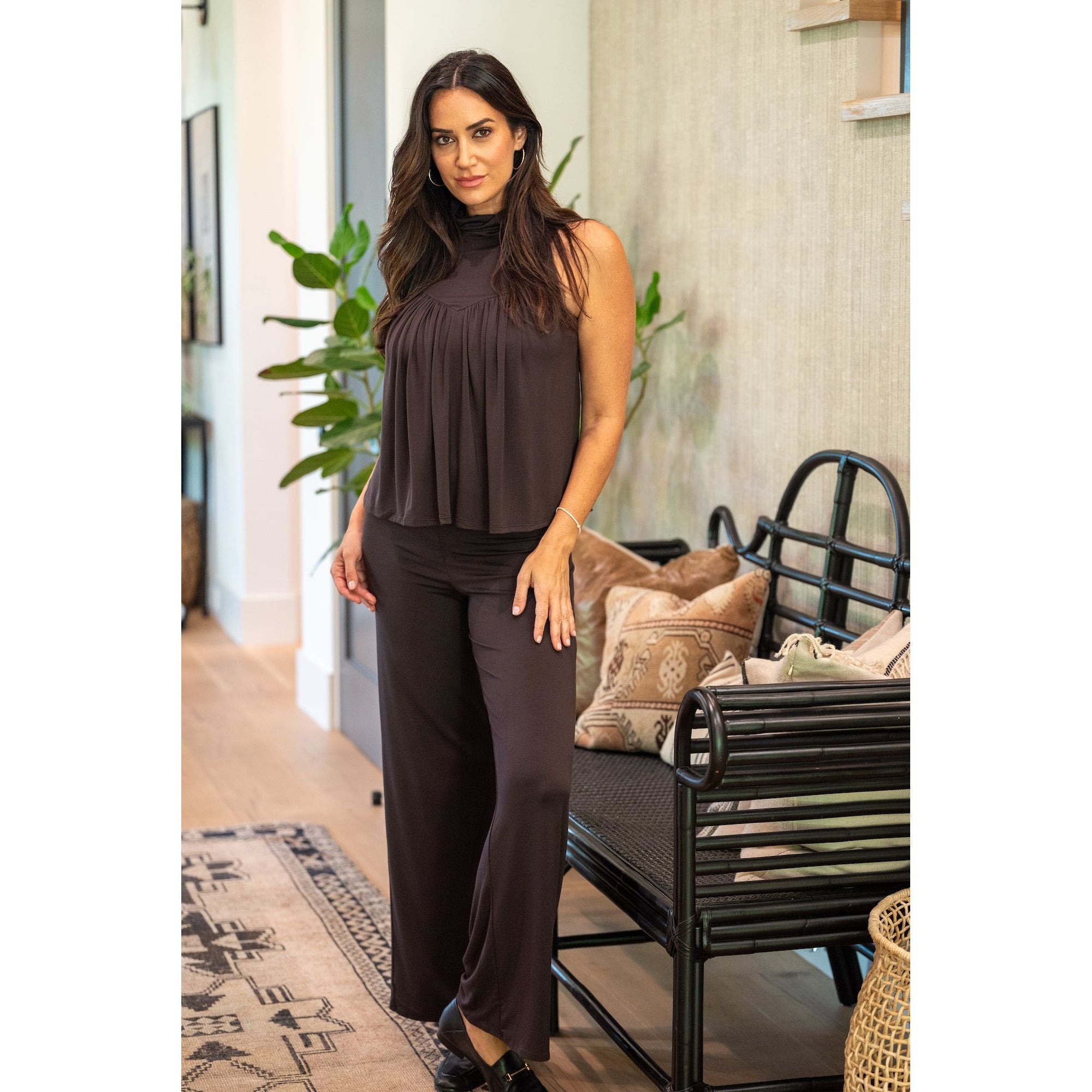 Mocktail Mock Turtleneck with Light Hug¬Æ Bra-Free Shelf