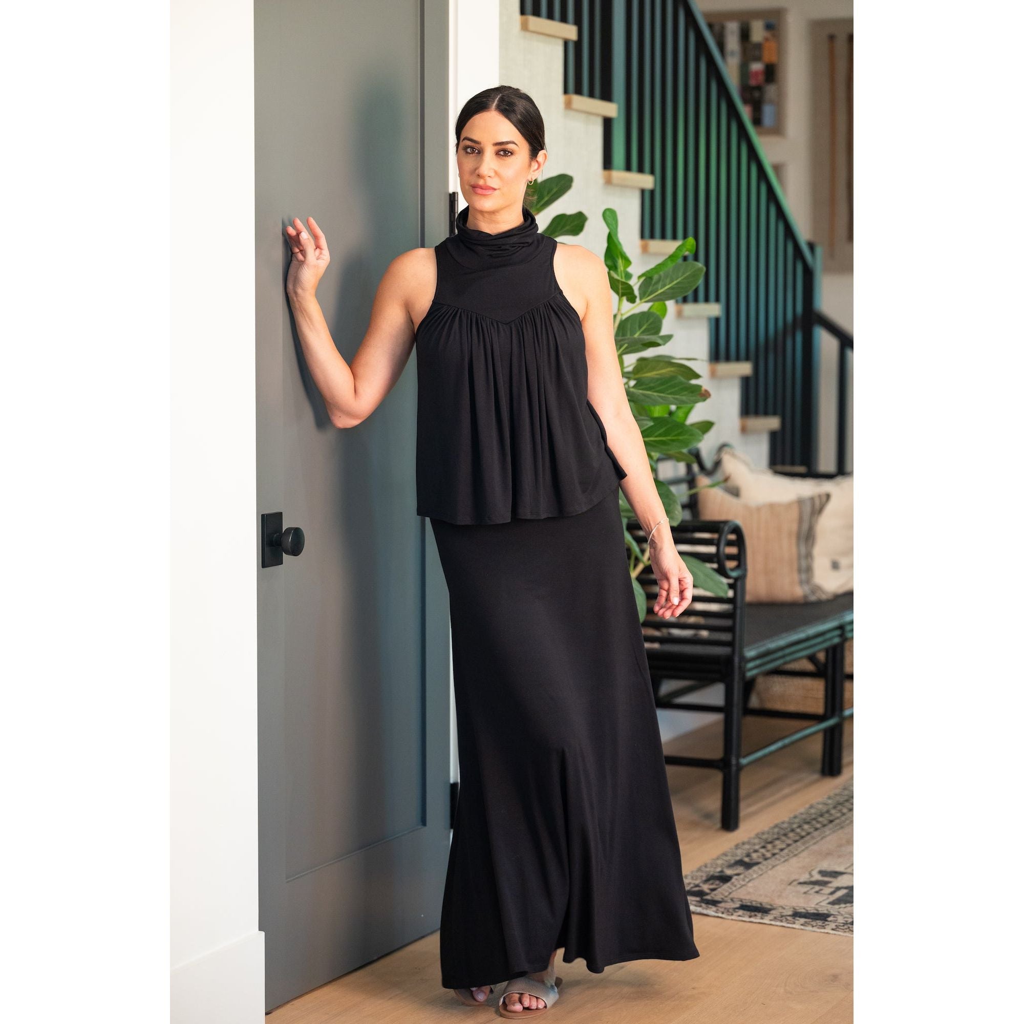 Mocktail Mock Turtleneck with Light Hug¬Æ Bra-Free Shelf