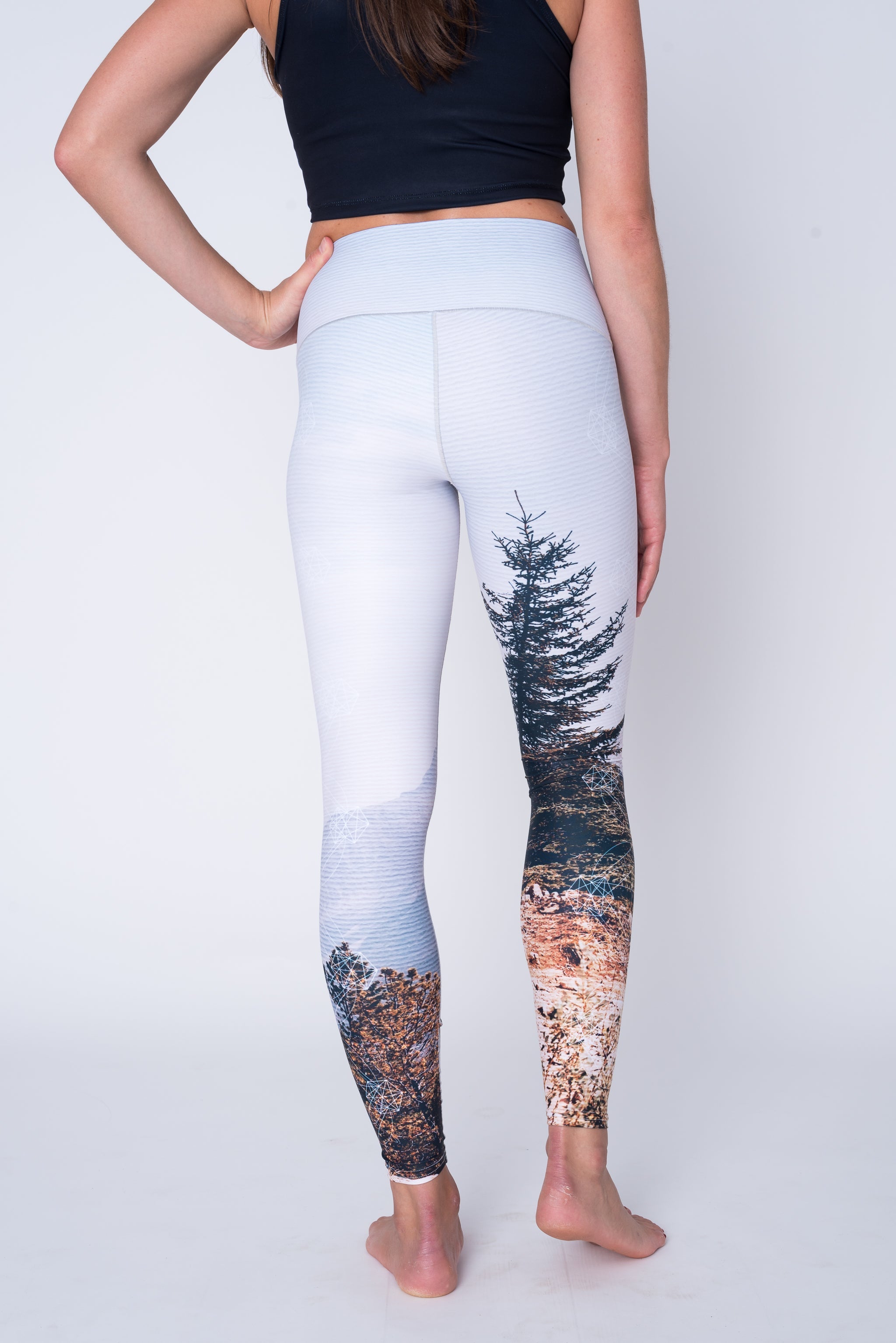 Eco-Friendly Mountain Vista Yoga Pants