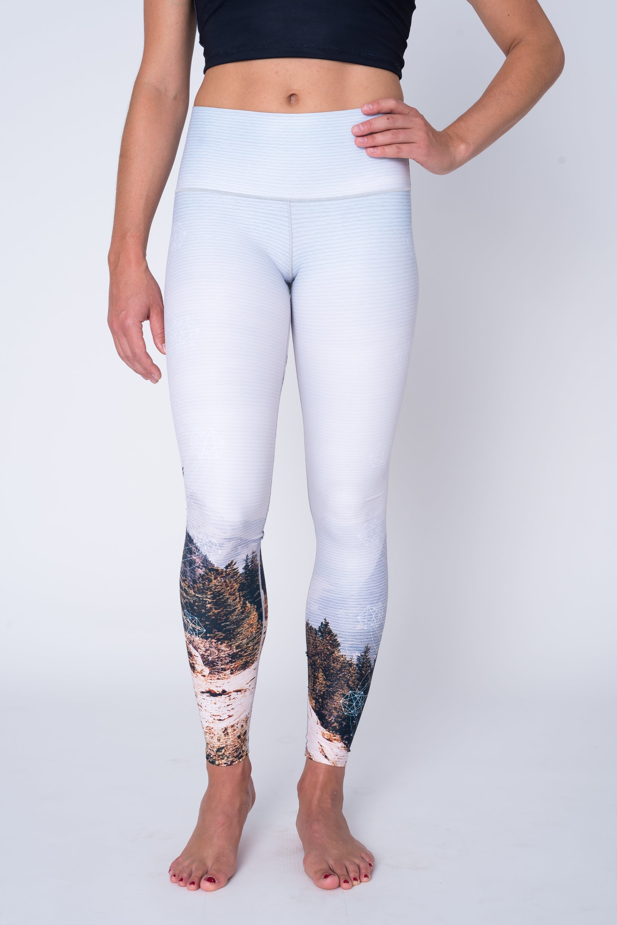 Eco-Friendly Mountain Vista Yoga Pants