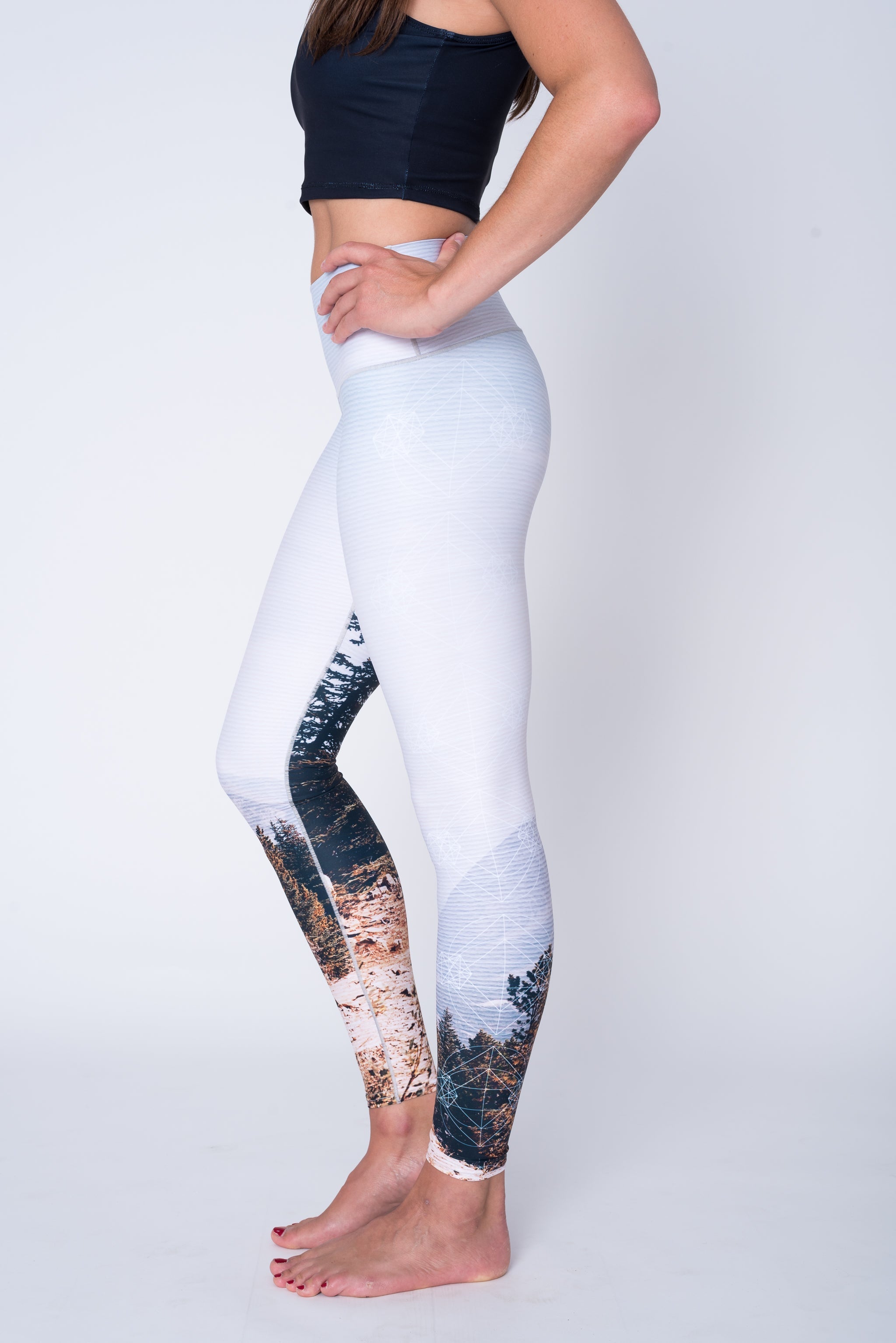 Eco-Friendly Mountain Vista Yoga Pants