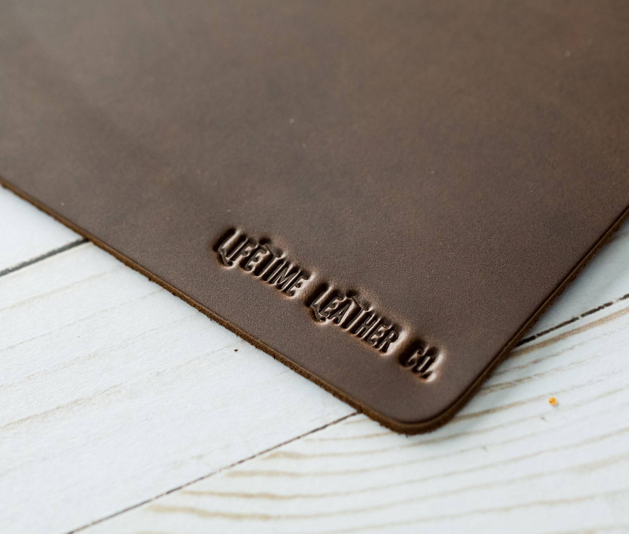 Full Grain Leather Mouse Pad